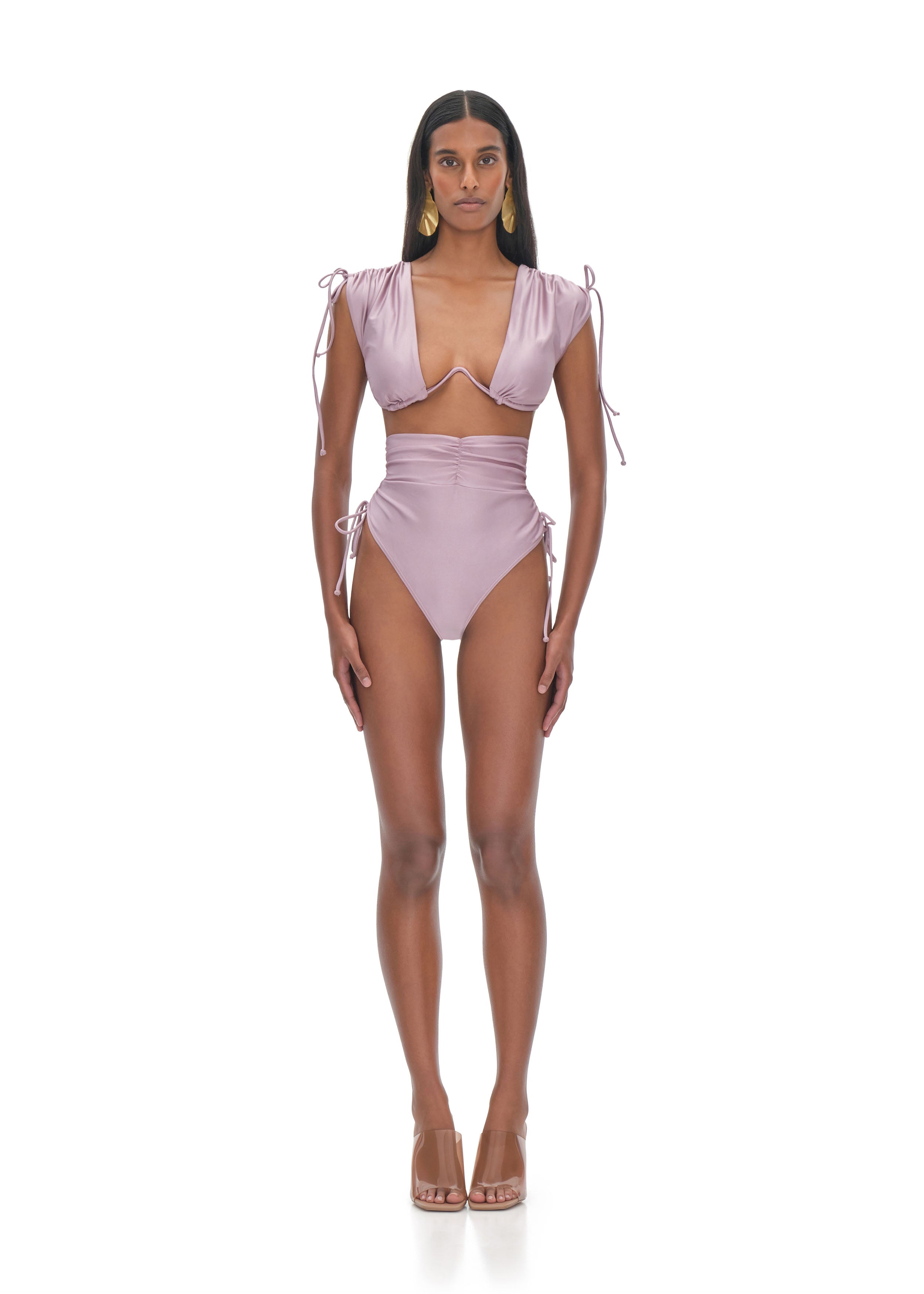 MENASA LILAC HIGH RISE BIKINI BOTTOM