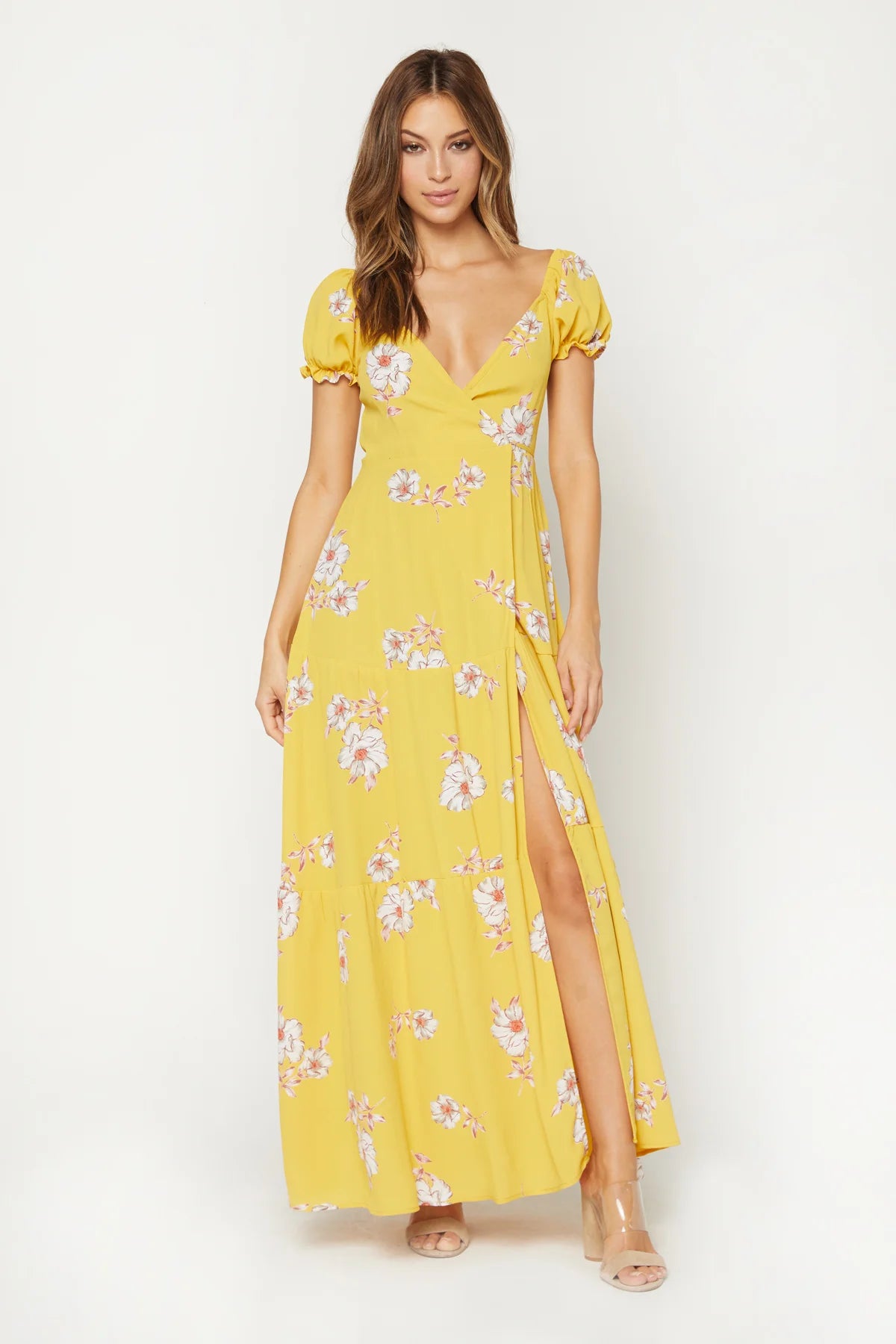 Flynn Skye Annabelle Wrap Maxi Dress