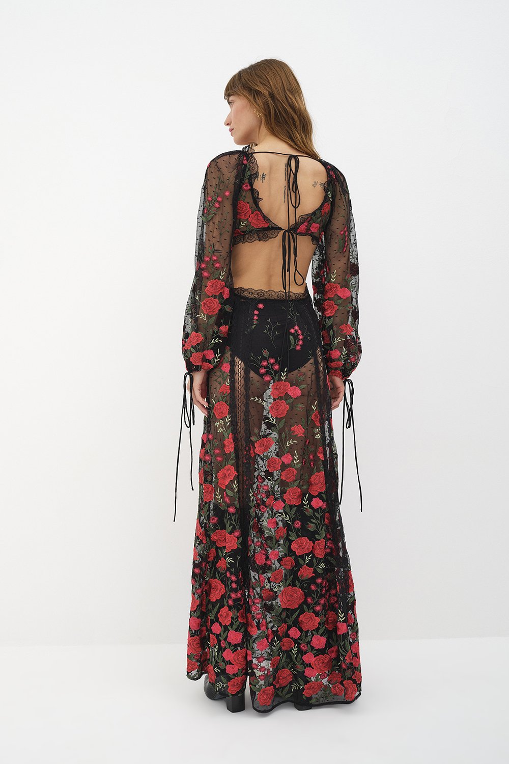 For Love & Lemons Araceli Maxi Dress