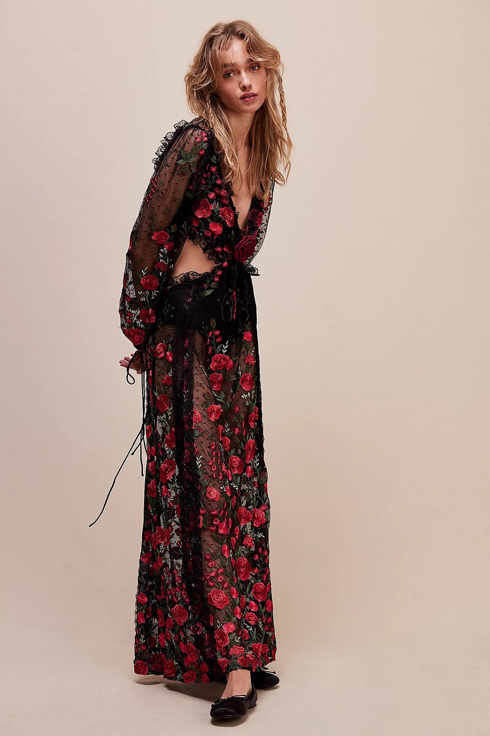 For Love & Lemons Araceli Maxi Dress