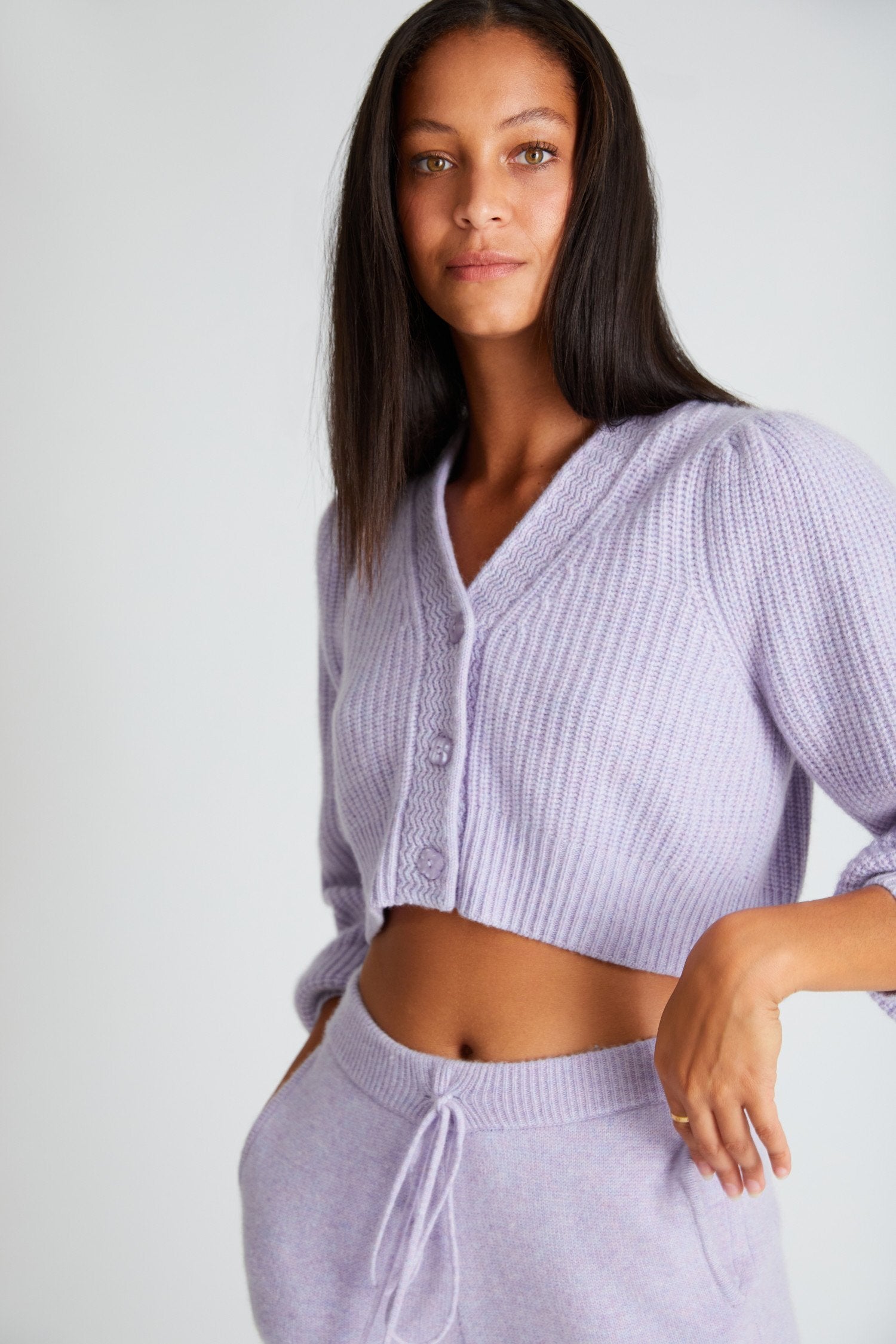 LoveShackFancy Tristan Pants - Purple