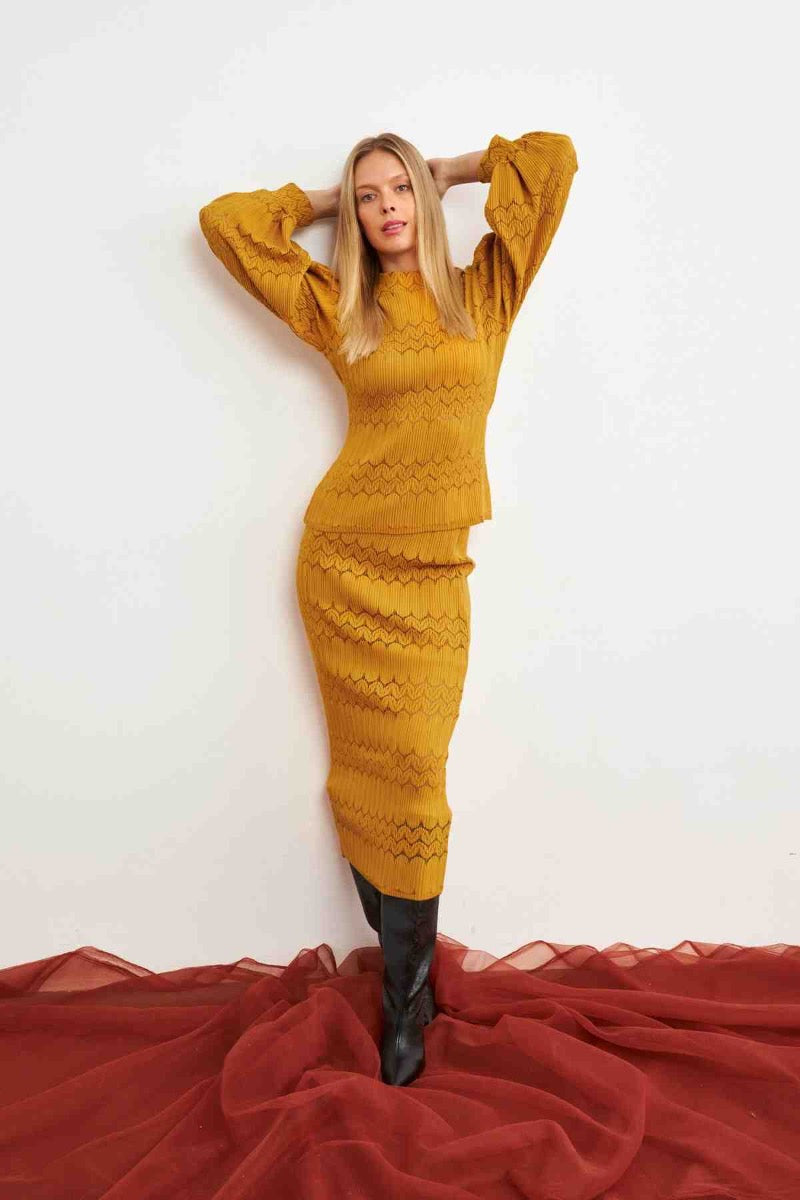 Setre SHIRT MUSTARD _BL0998