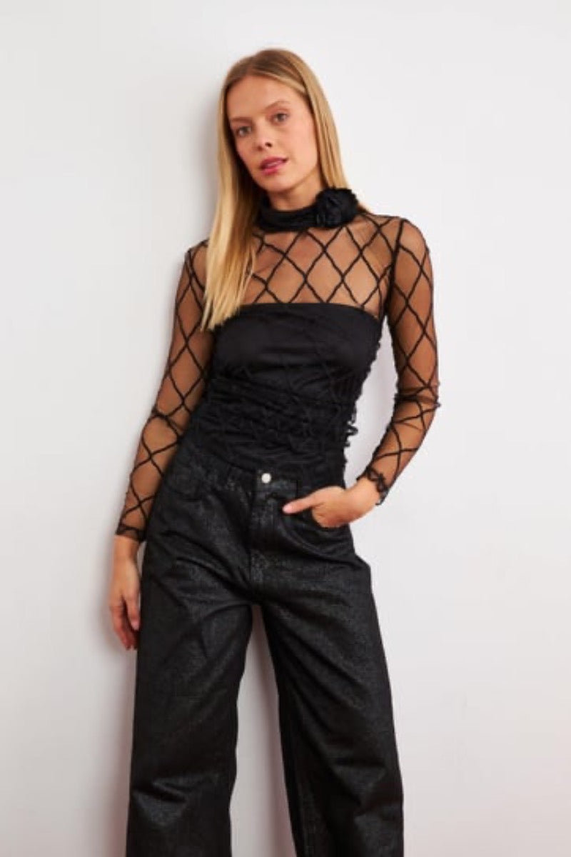Setre BLOUSE BLACK _BL1012