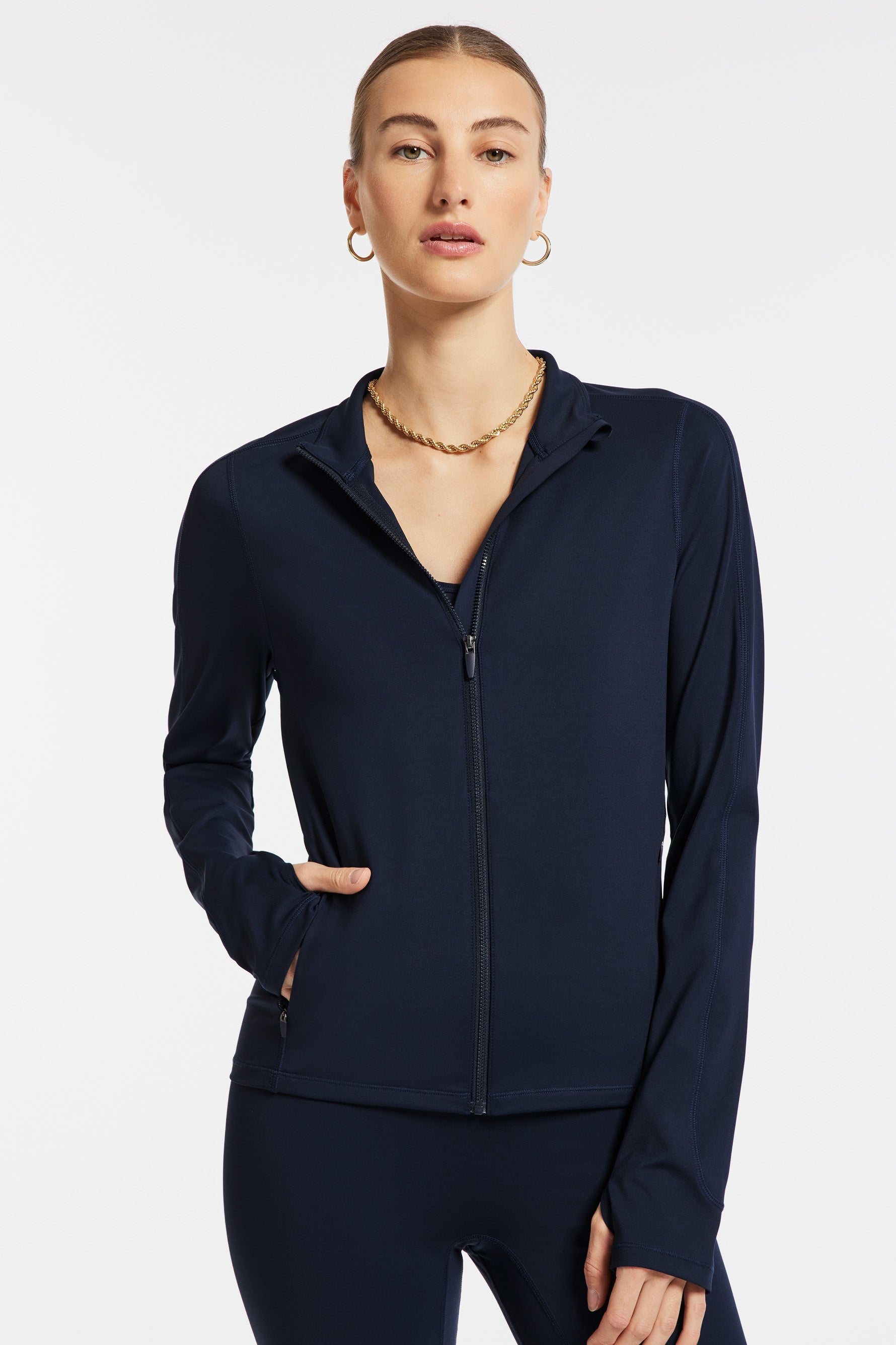 Encore Full Zip Jacket - Navy Blazer