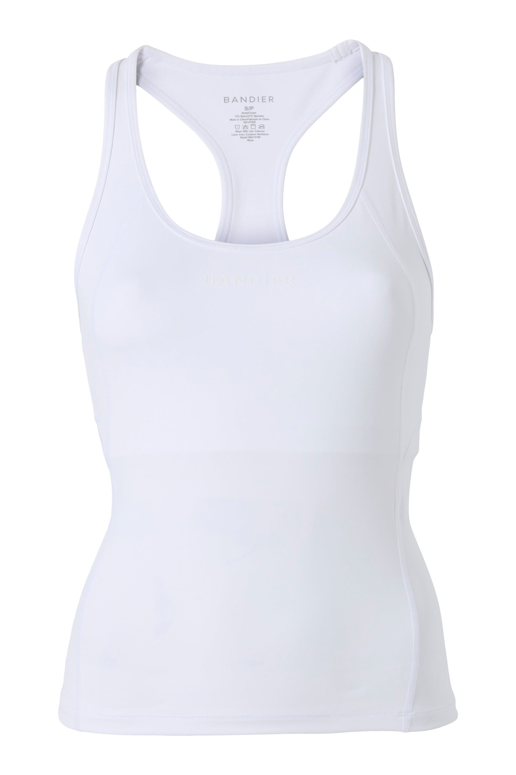 Center Stage Tank - White