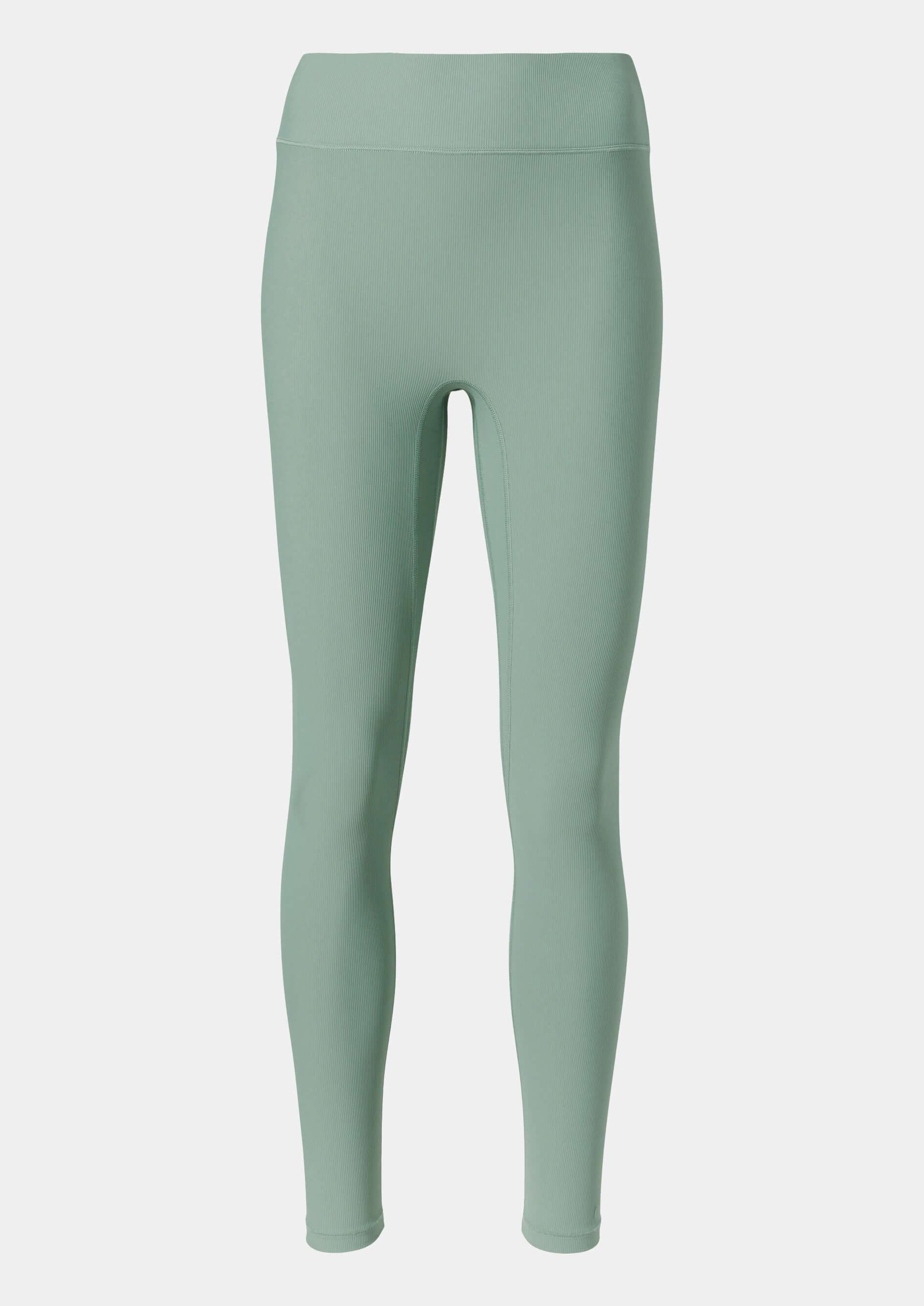 Center Stage Rib Legging - Chinois Green