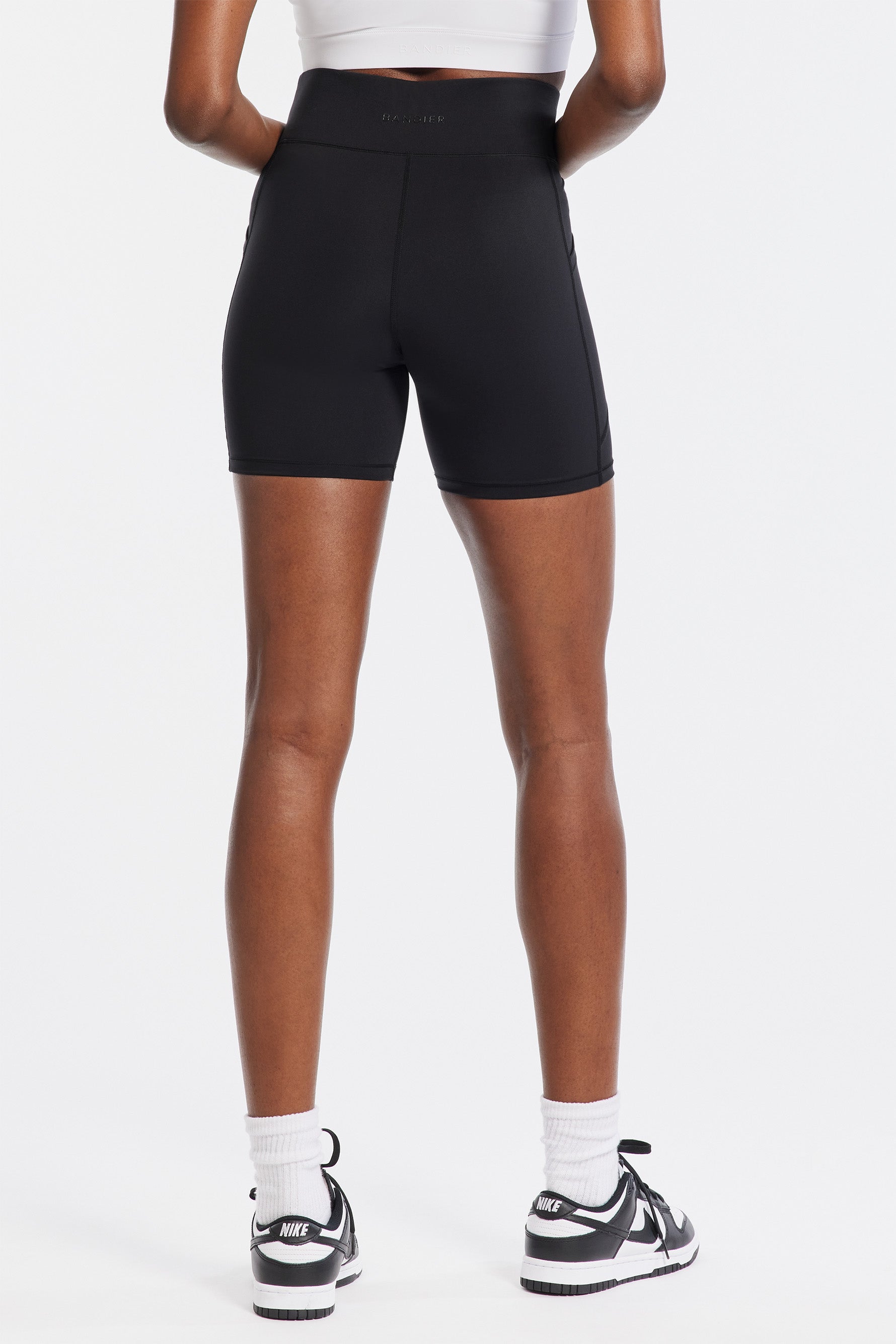 Center Stage 6in Pocket Biker Short - Black