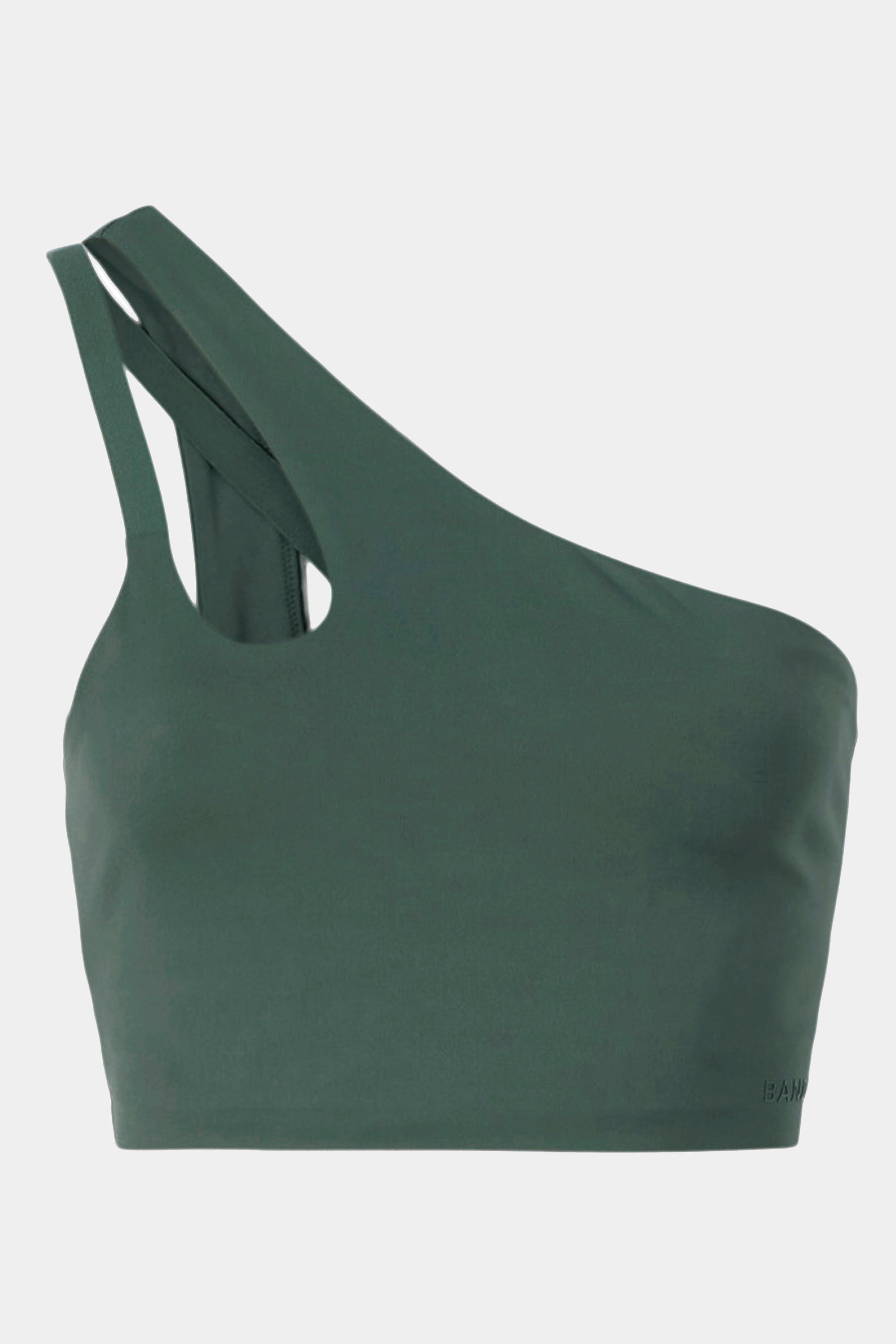 Aria One Shoulder Bra - Balsam Green