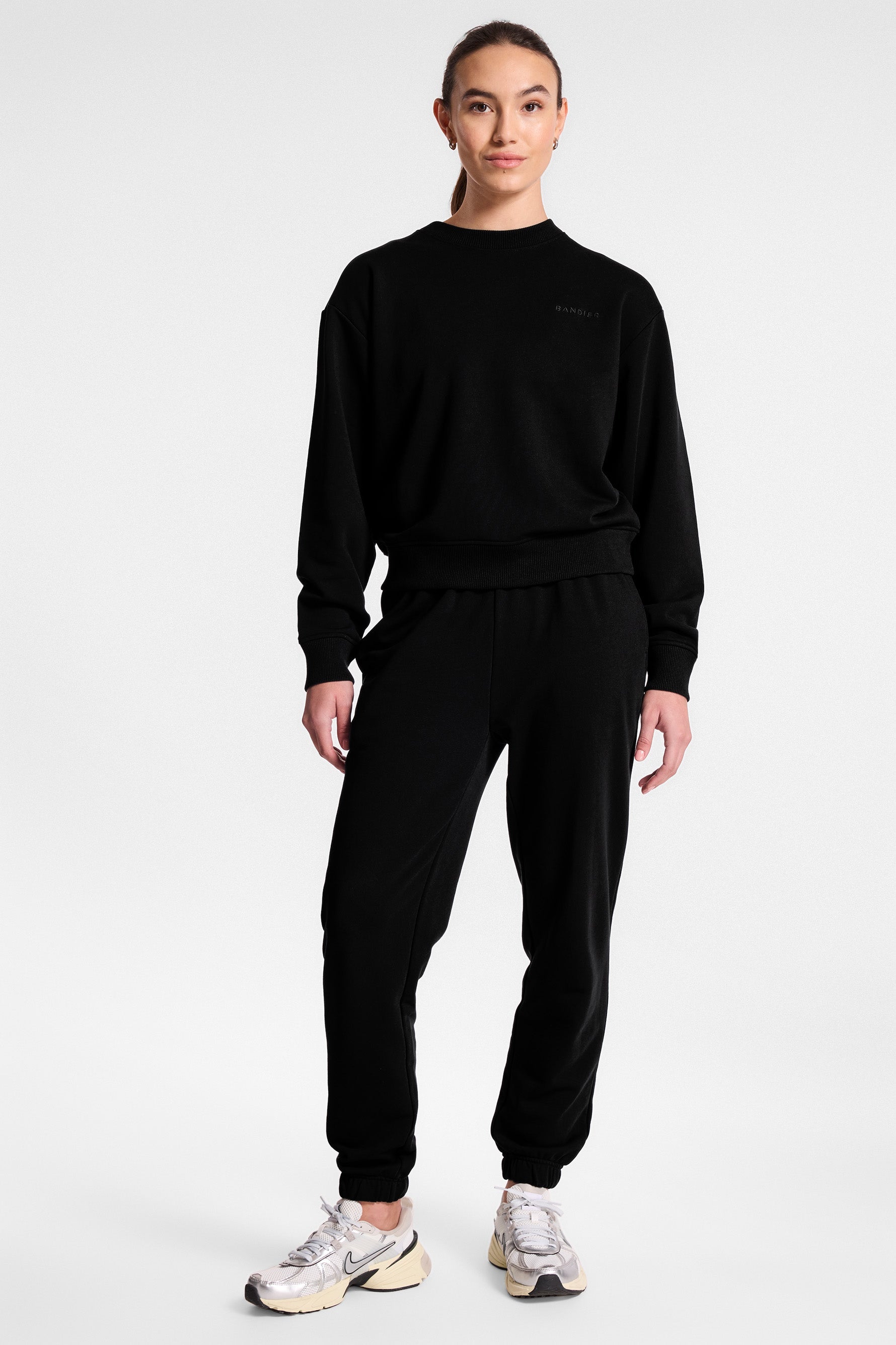 Classic Logo Terry Jogger - Black