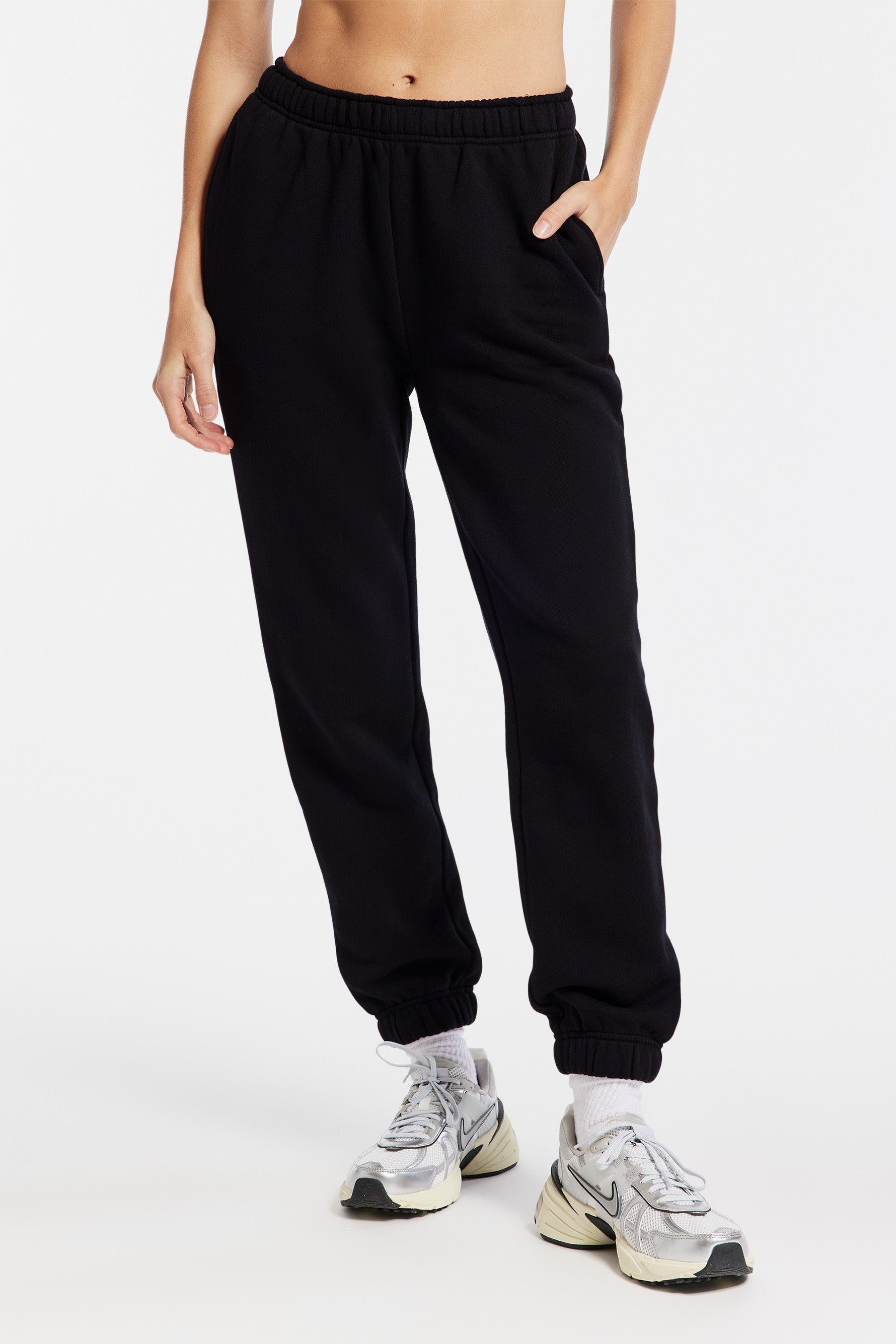 Weekend Fleece Jogger - Black