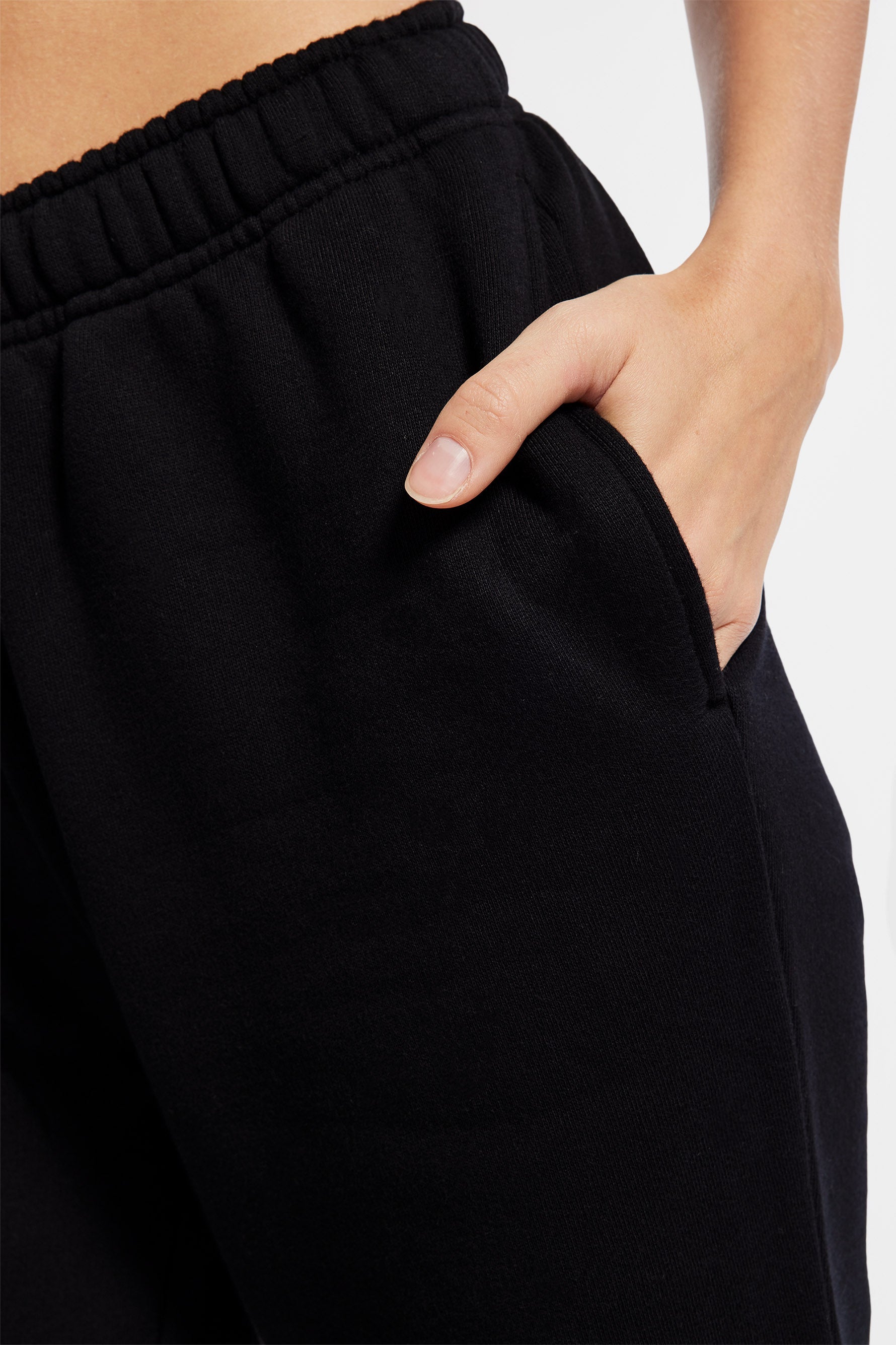 Weekend Fleece Jogger - Black