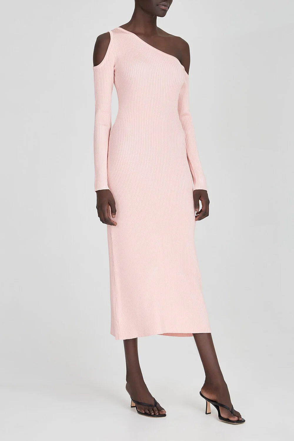 Belle Knit Dress - Light Musk