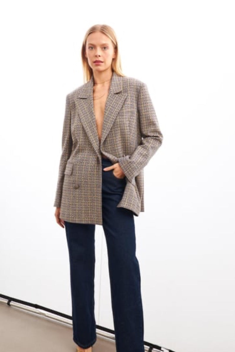 Setre BLAZER PLAID WITH RHINESTONES _CK0597