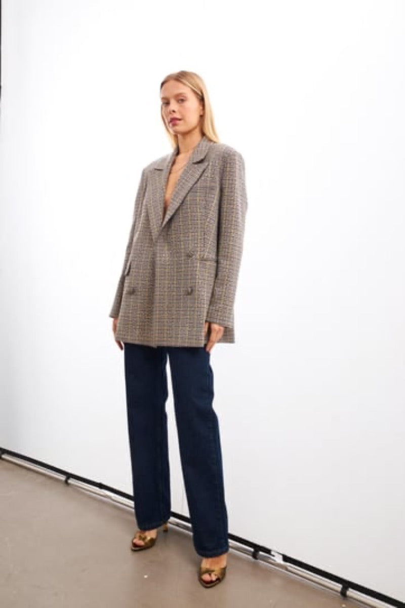 Setre BLAZER PLAID WITH RHINESTONES _CK0597
