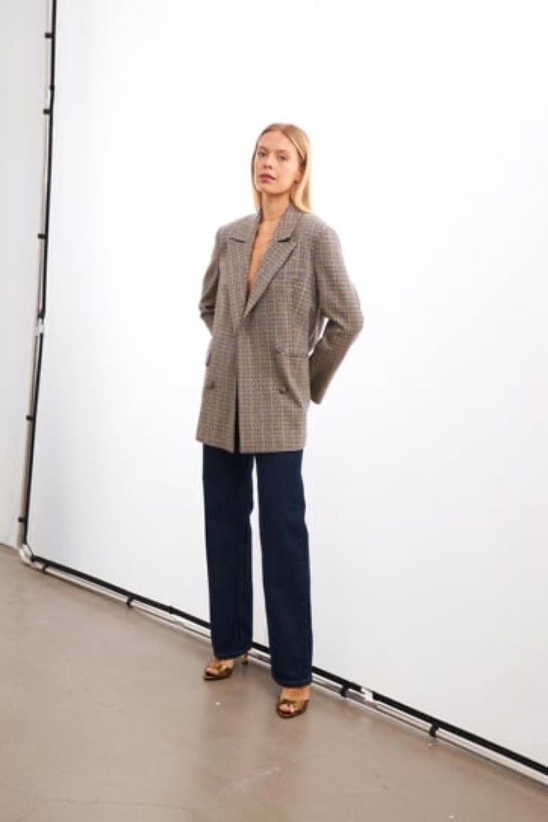 Setre BLAZER PLAID WITH RHINESTONES _CK0597