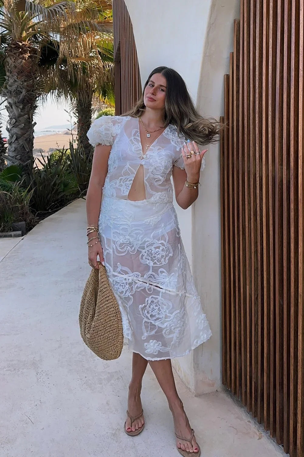 @tabithamy1 in House of Sunny Casa Anglaise Blouse