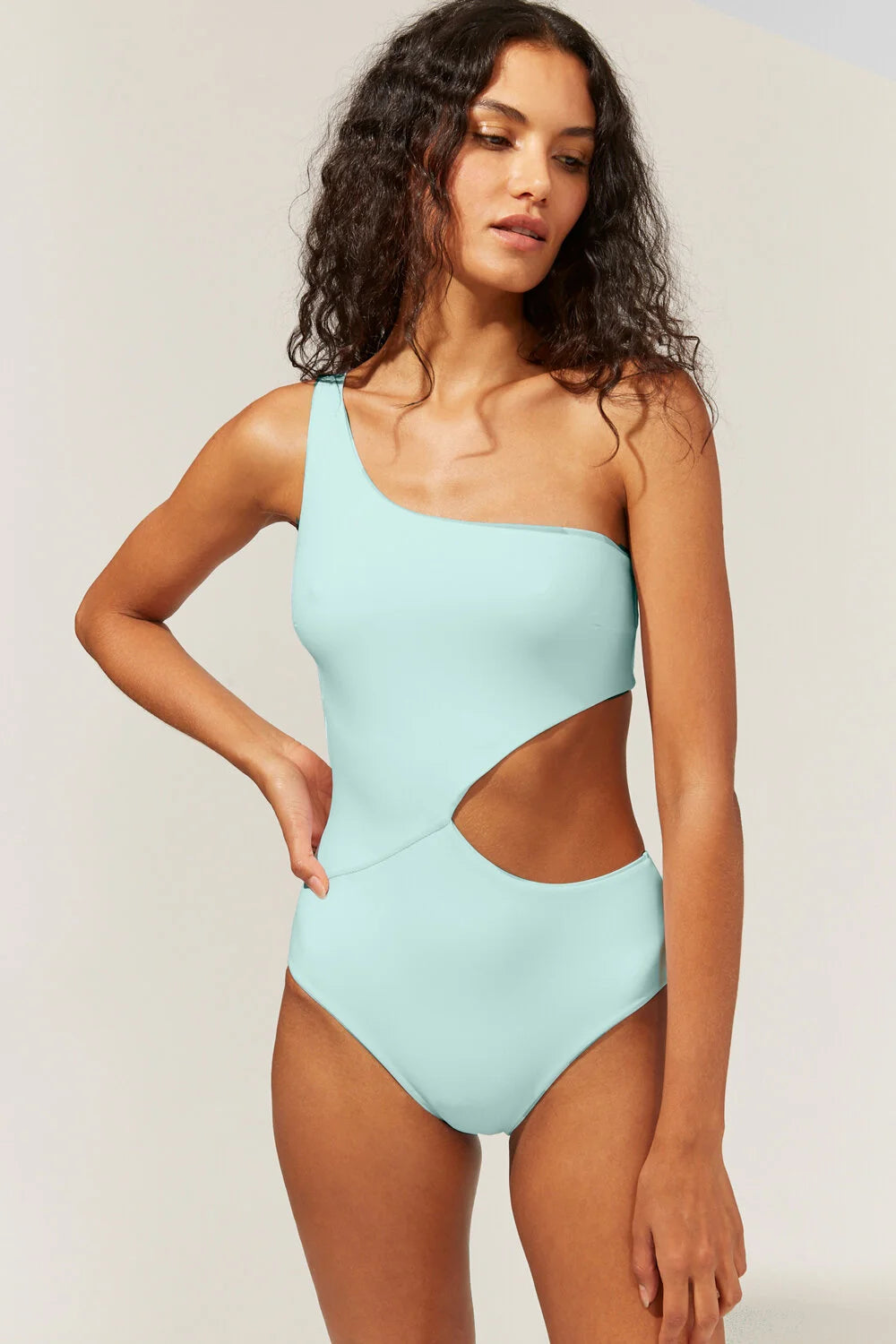 Solid & Striped The Claudia Reversible One Piece - Fresh Air
