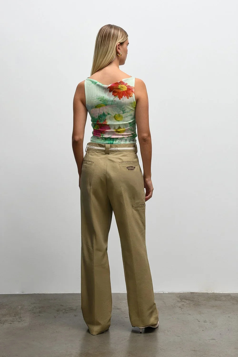 House of Sunny Cosmos Mesh Top