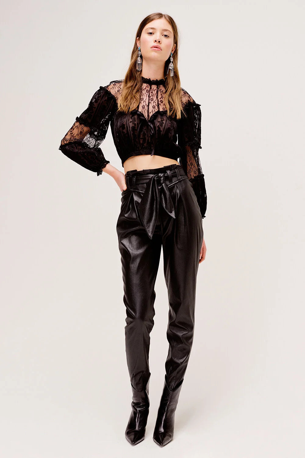 For Love & Lemons Dillon High Waist Pants