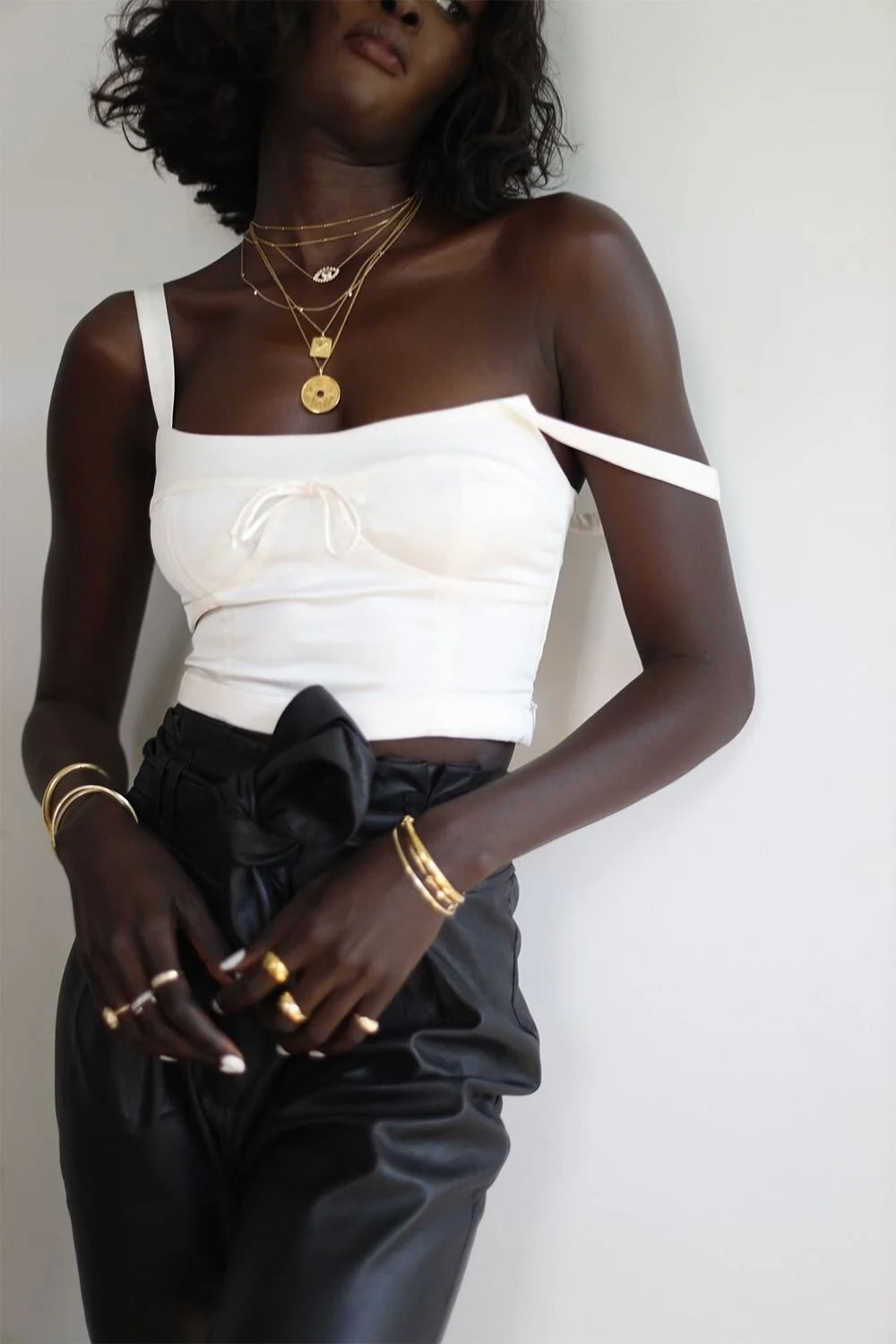 For Love & Lemons Dillon High Waist Pants