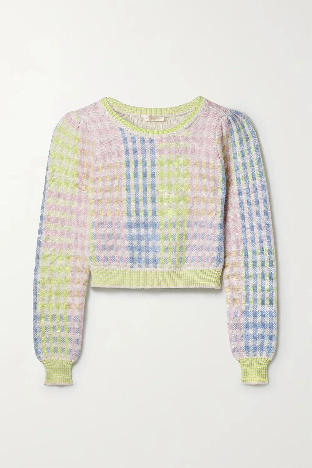 Dolana Crop Pullover - Mint Jelly