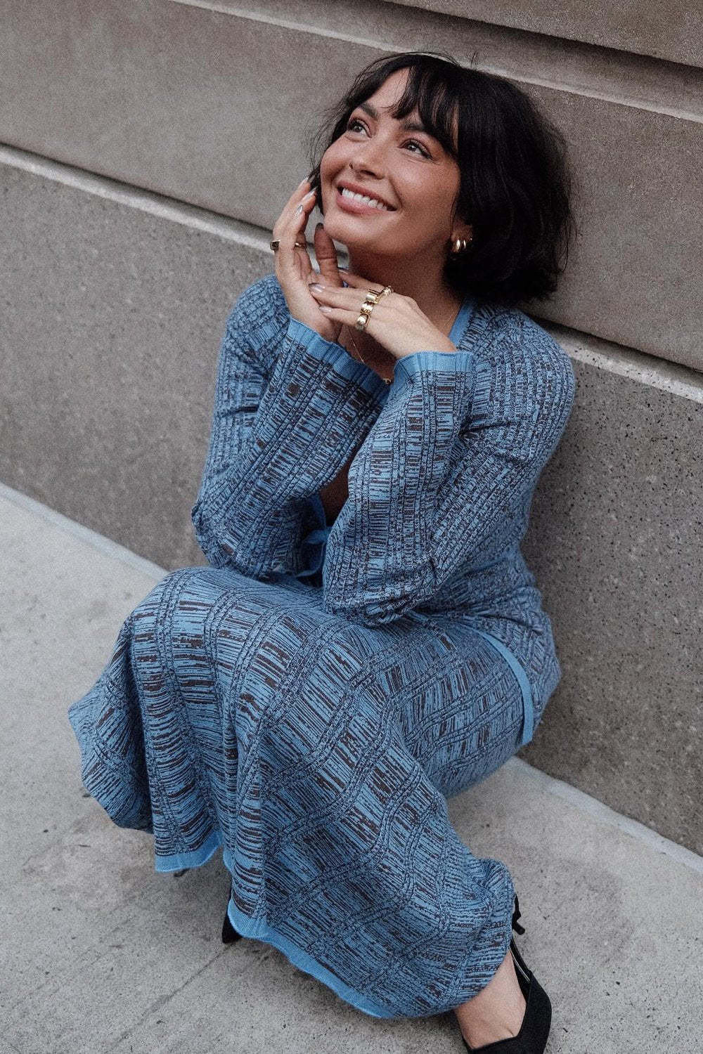 @taylorlashae in Significant Other Dua Maxi Dress