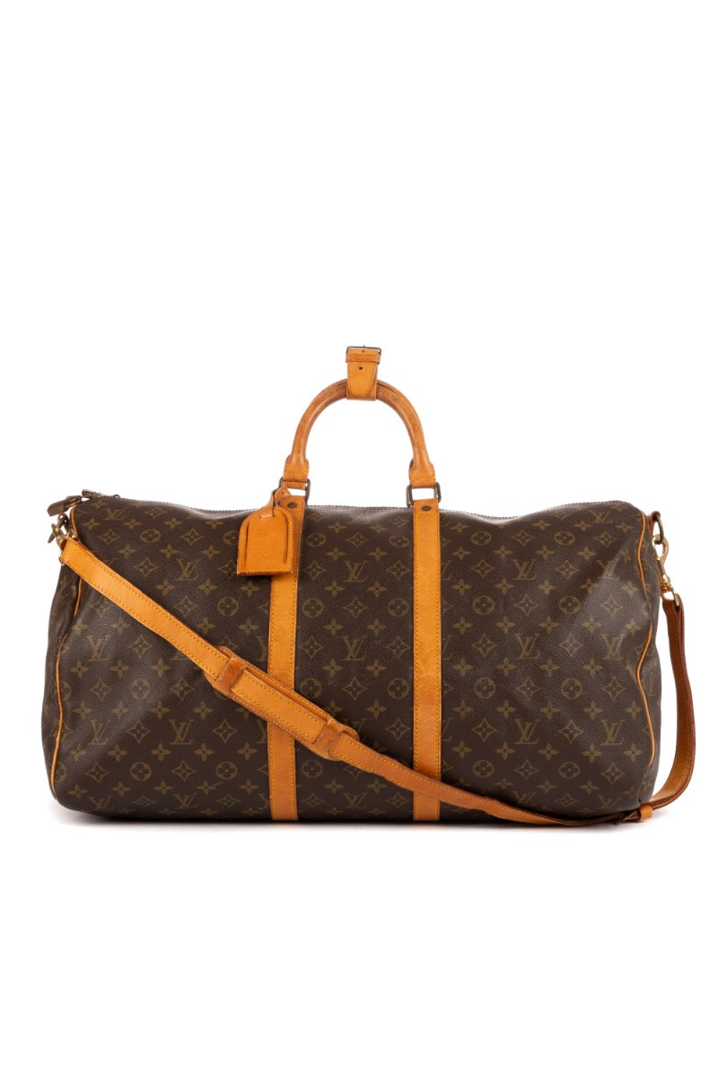 Keepall Bandouliere-Brown