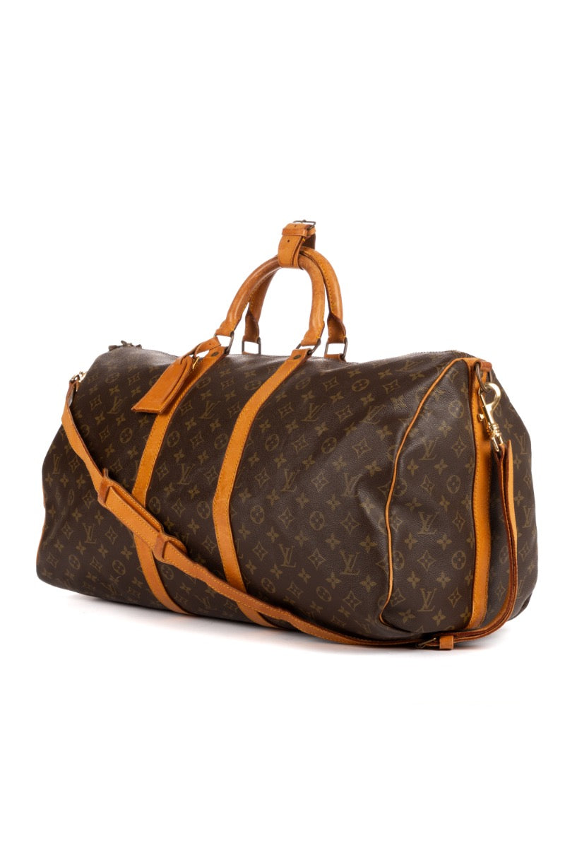 Keepall Bandouliere-Brown
