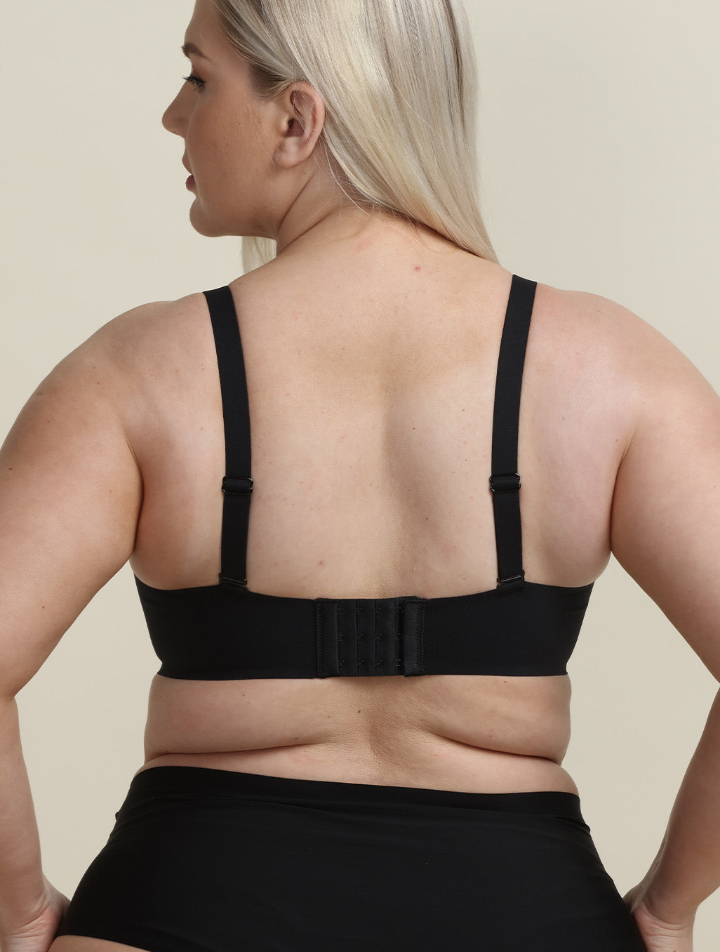 Comfelie Airlite Breathable Colored Strap Bra with Vertical Stripes