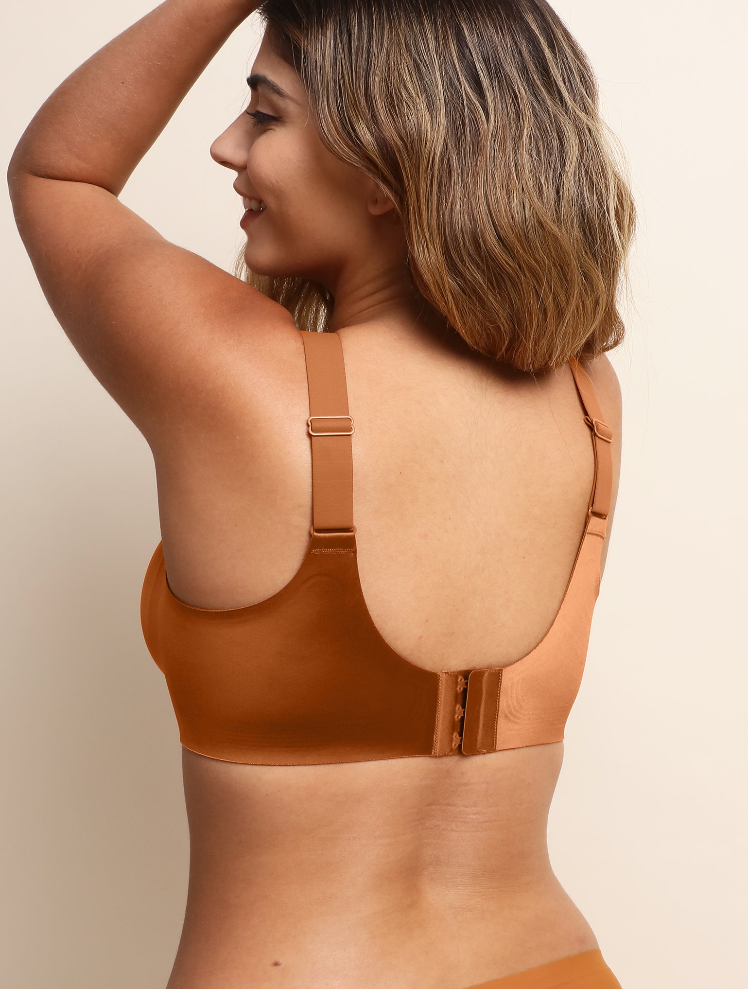 Comfelie Seamless Bra Luxury Satin NanoSoft