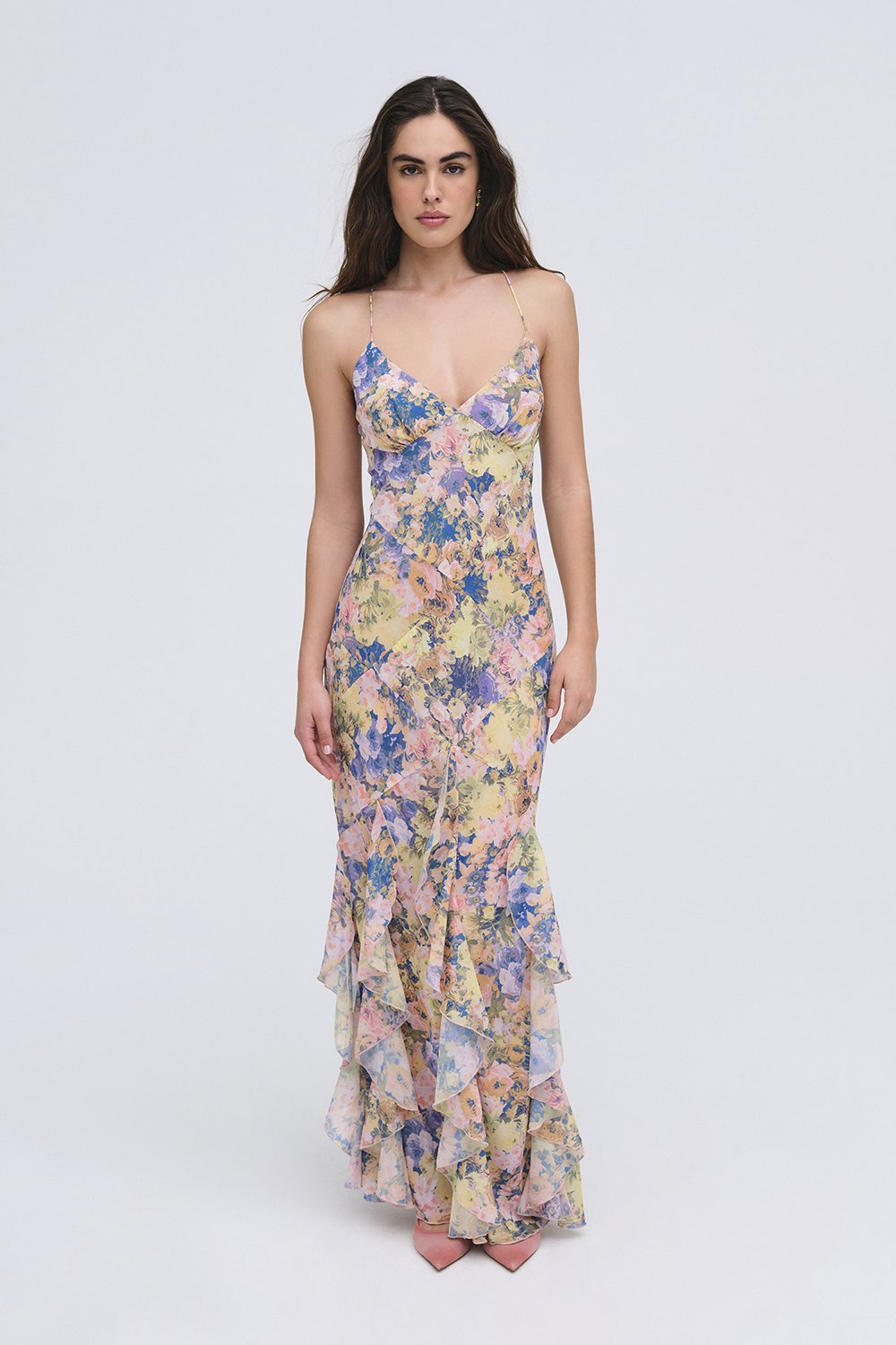 For Love & Lemons Elea Maxi Dress