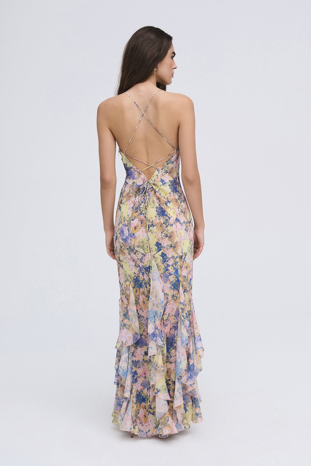 For Love & Lemons Elea Maxi Dress