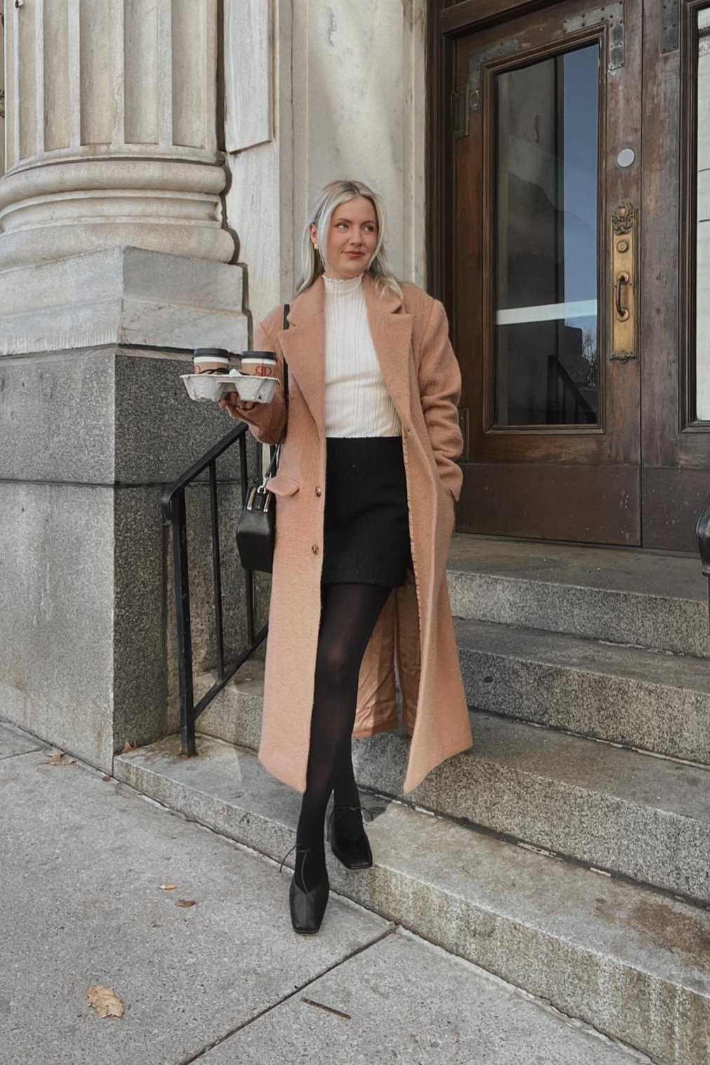 @haveawesleyday in ASTR the Label Etta Coat