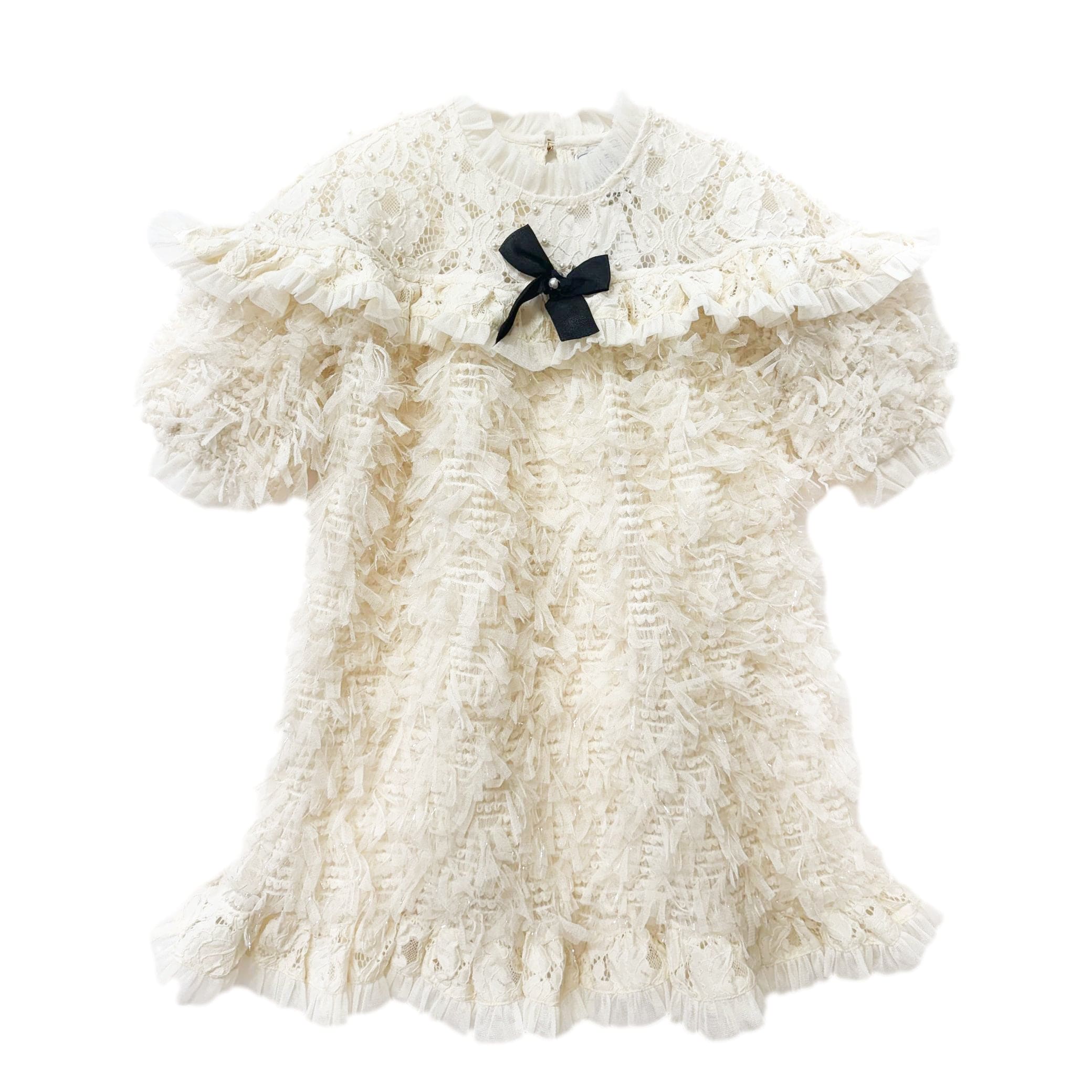 Ivanna Ivory Dress - Petite Maison Kids