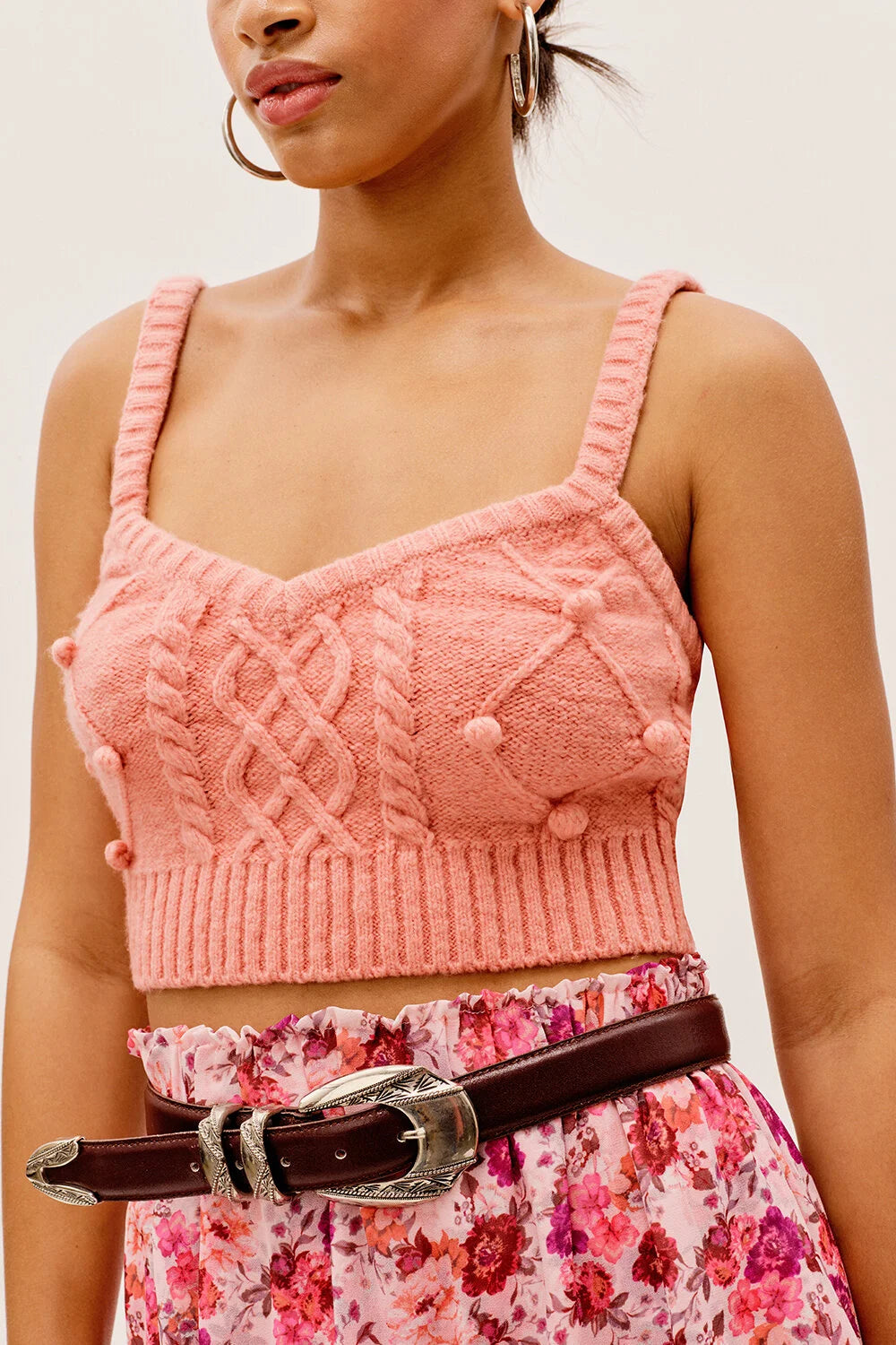 For Love & Lemons Florentina Sweater Tank