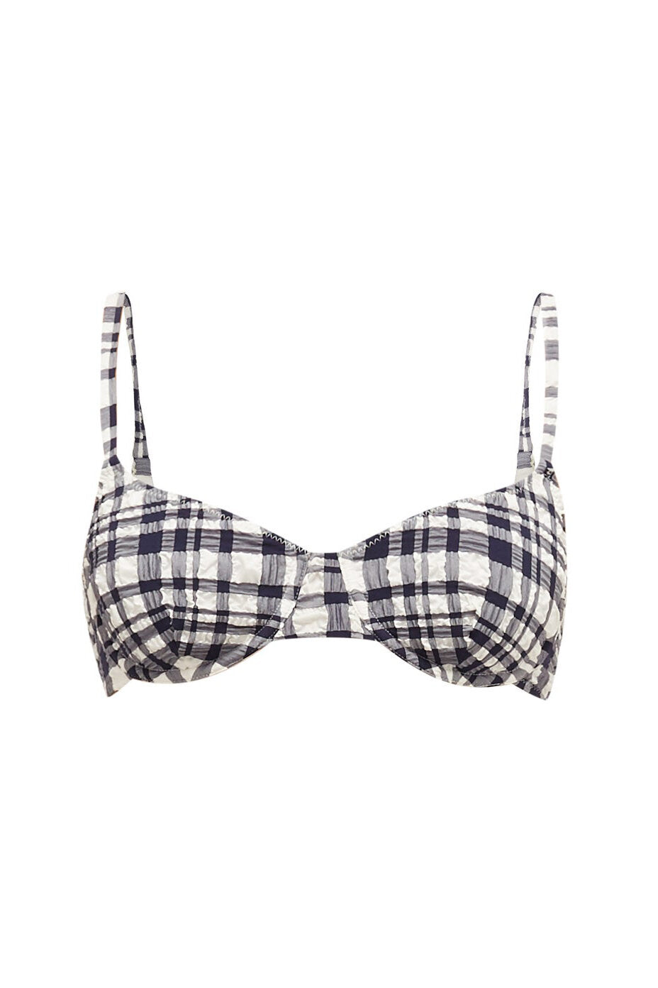 Solid & Striped The Ginger Top - Puckered Madras