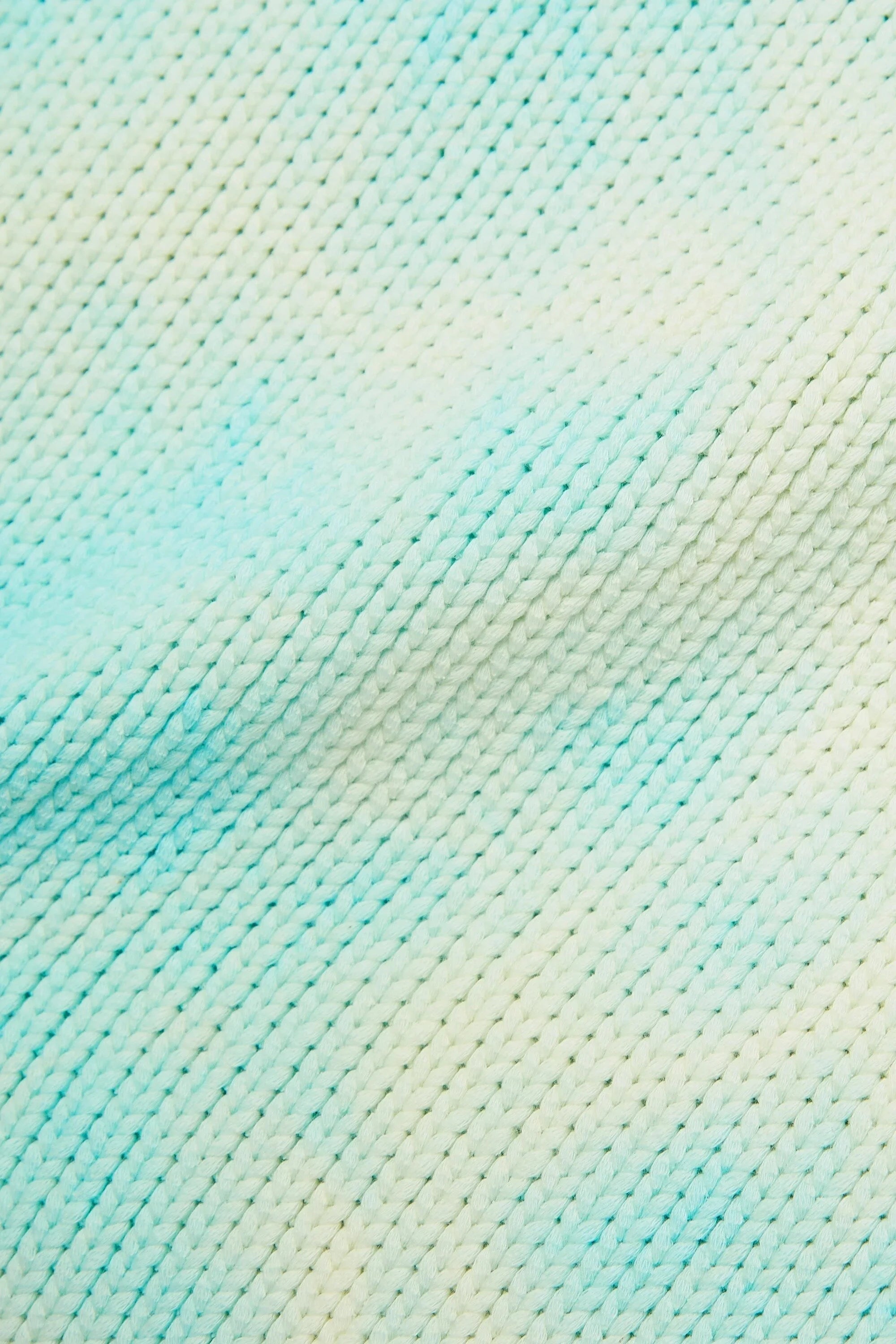 LoveShackFancy Gallatin Pullover Sweater - Soft Aqua Hand Dye