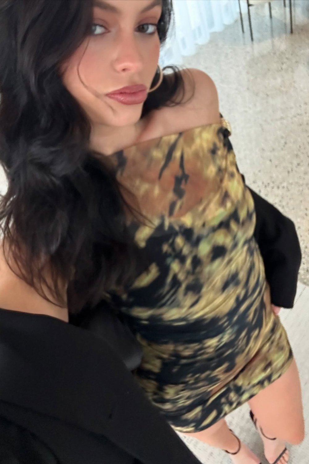 @staceyflemingg in Significant Other Havana Mini Dress