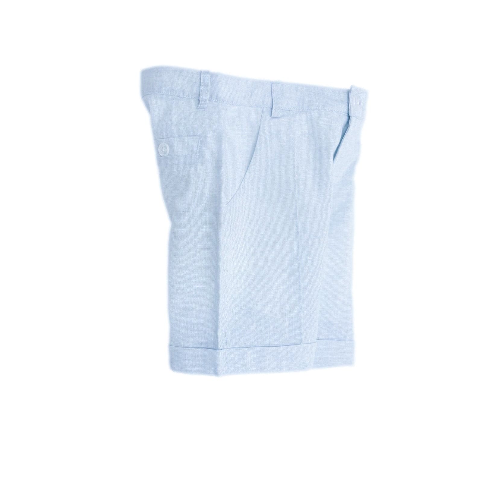 Charlotte Baby Blue Boys' Shorts - Petite Maison Kids