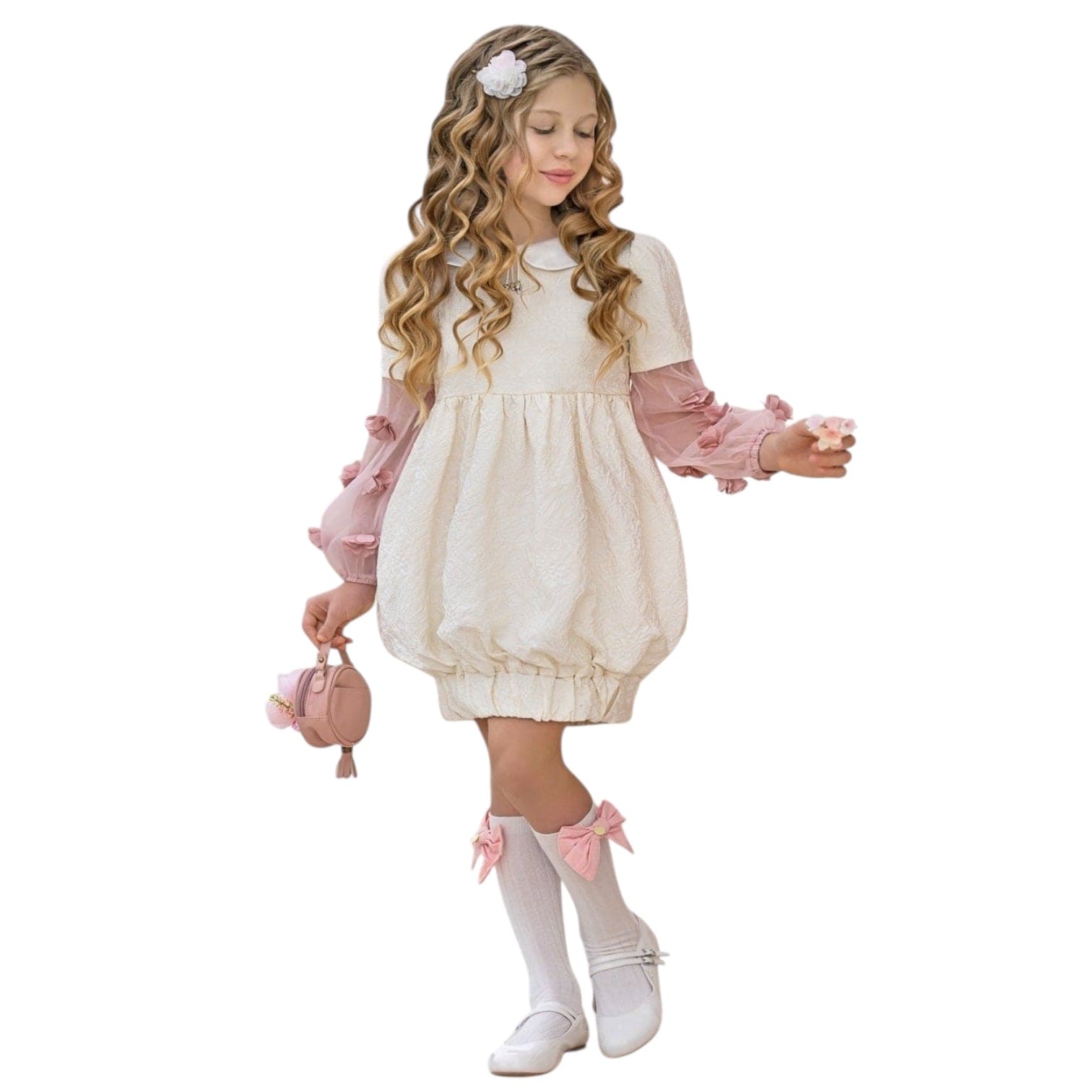 Cherry Blossom Dress - Petite Maison Kids