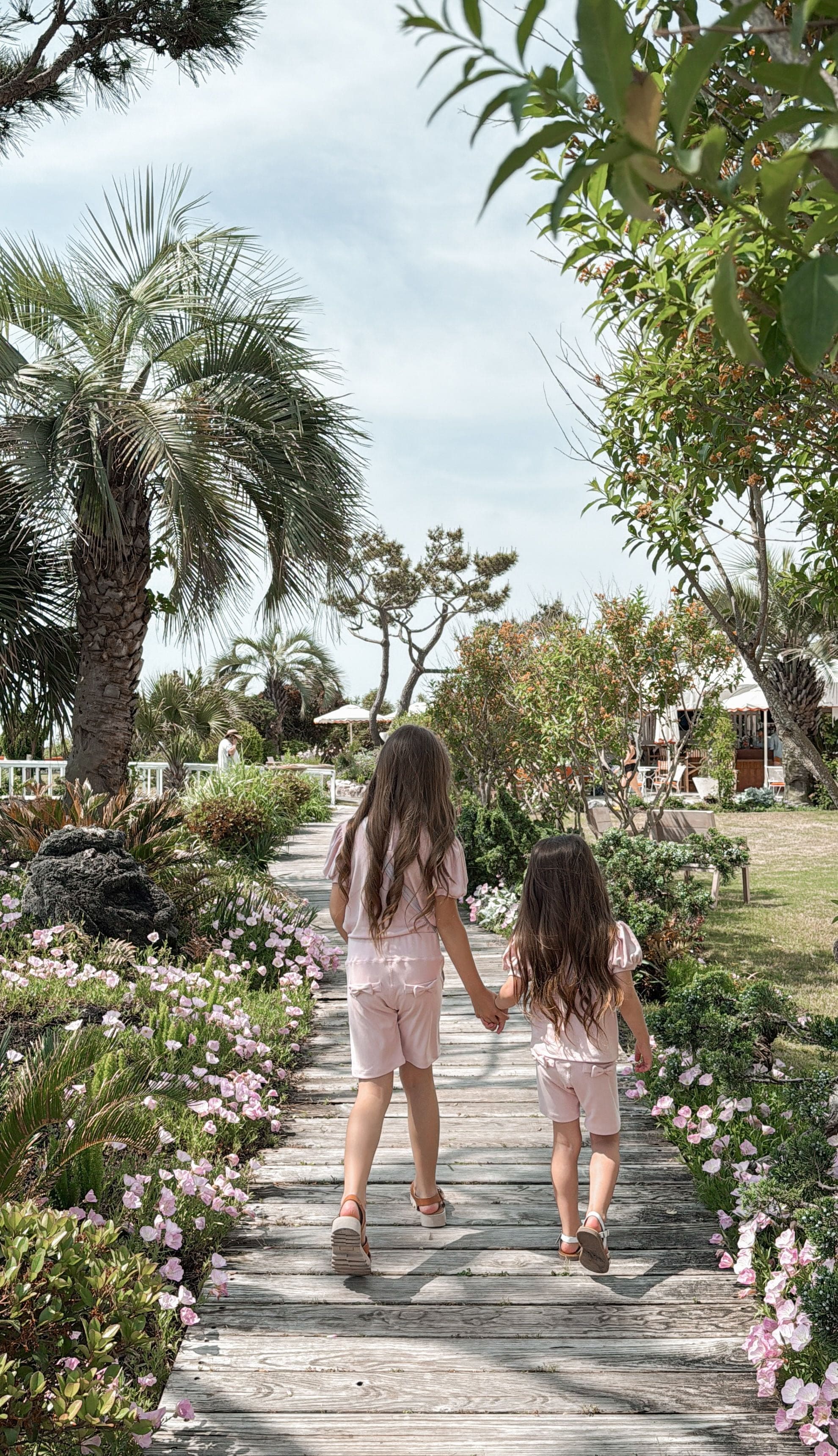 Pink Top and Biker Shorts Set - Petite Maison Kids