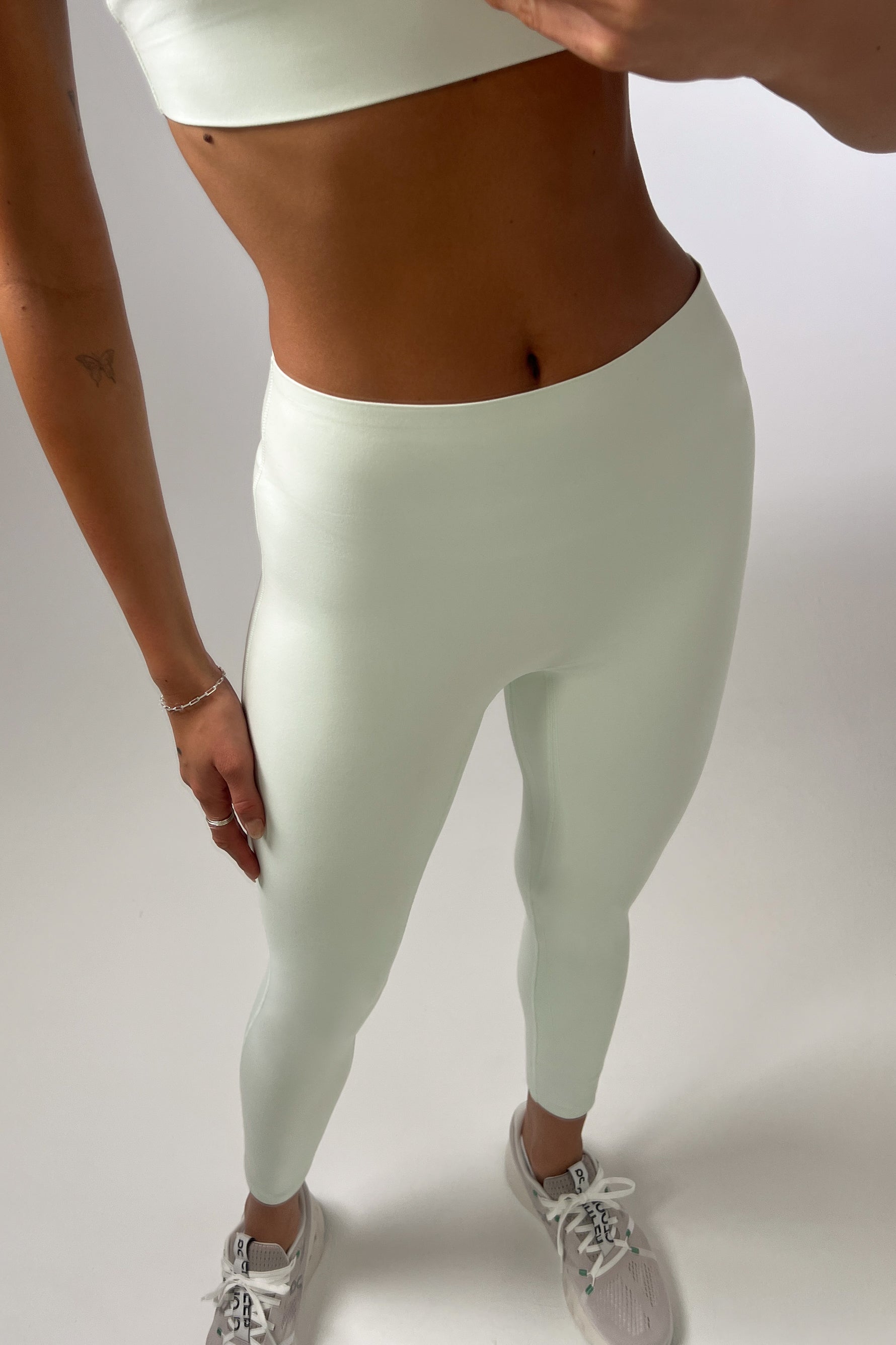 Bella Bonded Legging - Aqua Glass