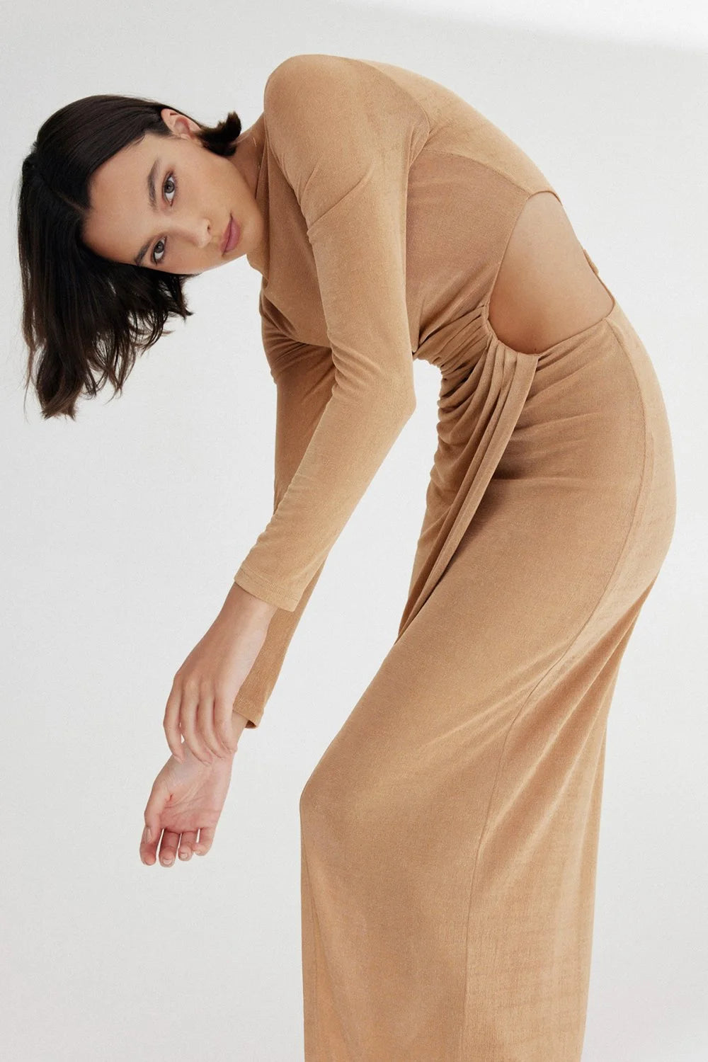 Significant Other Ivy Midi Dress - Sand