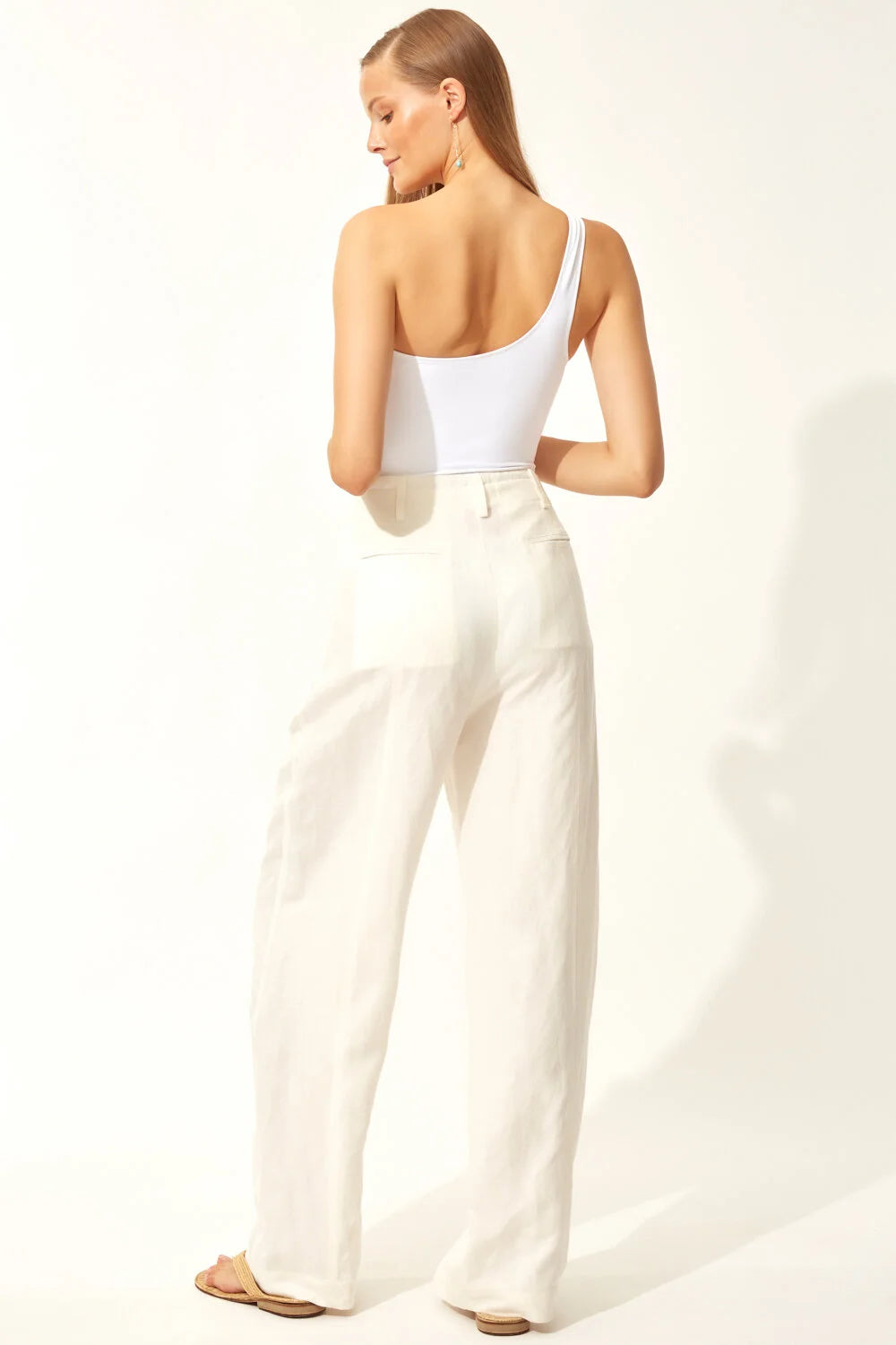 Solid & Striped The Juliana One Piece - White