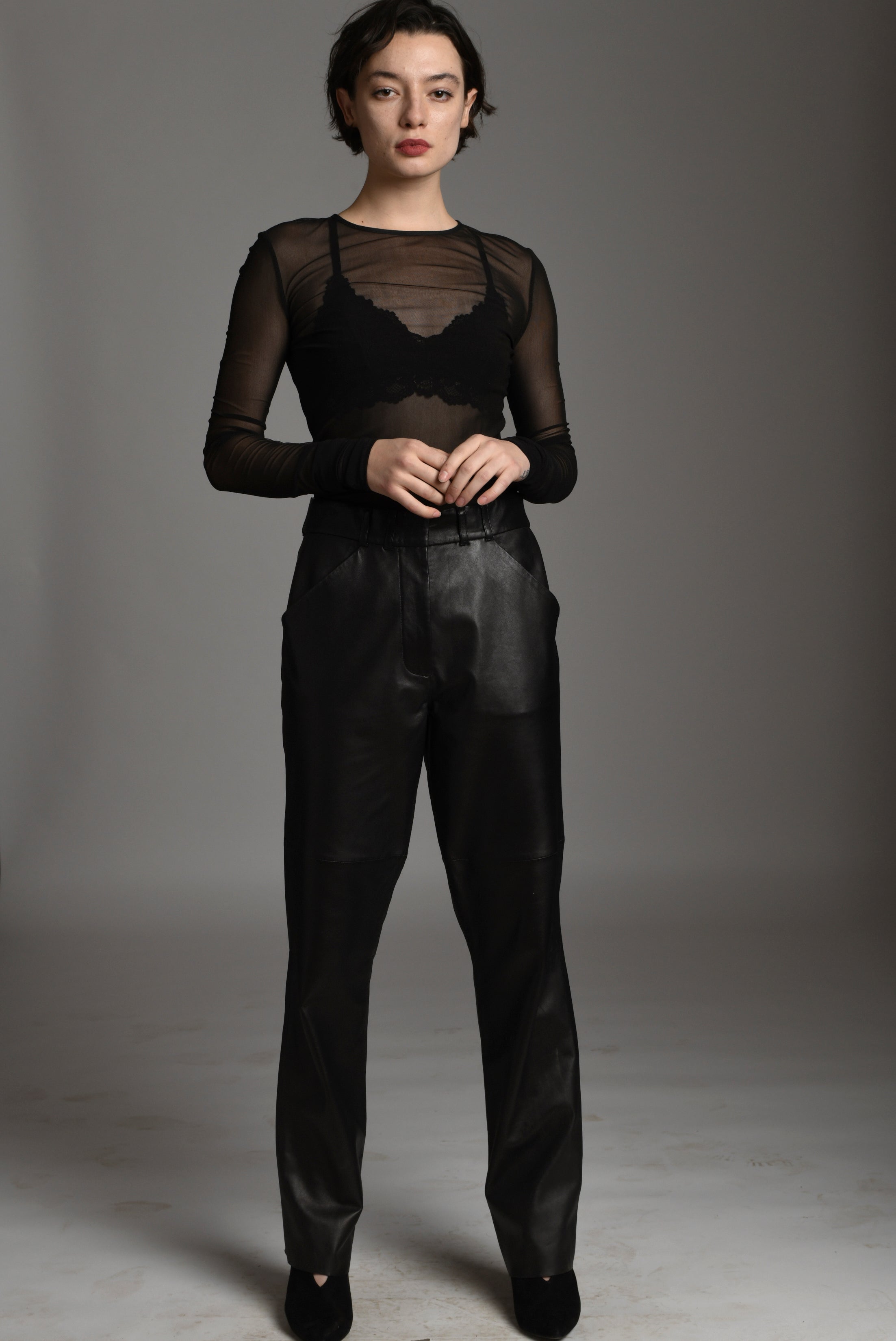 Giacca Lusso Trouser Pant Black
