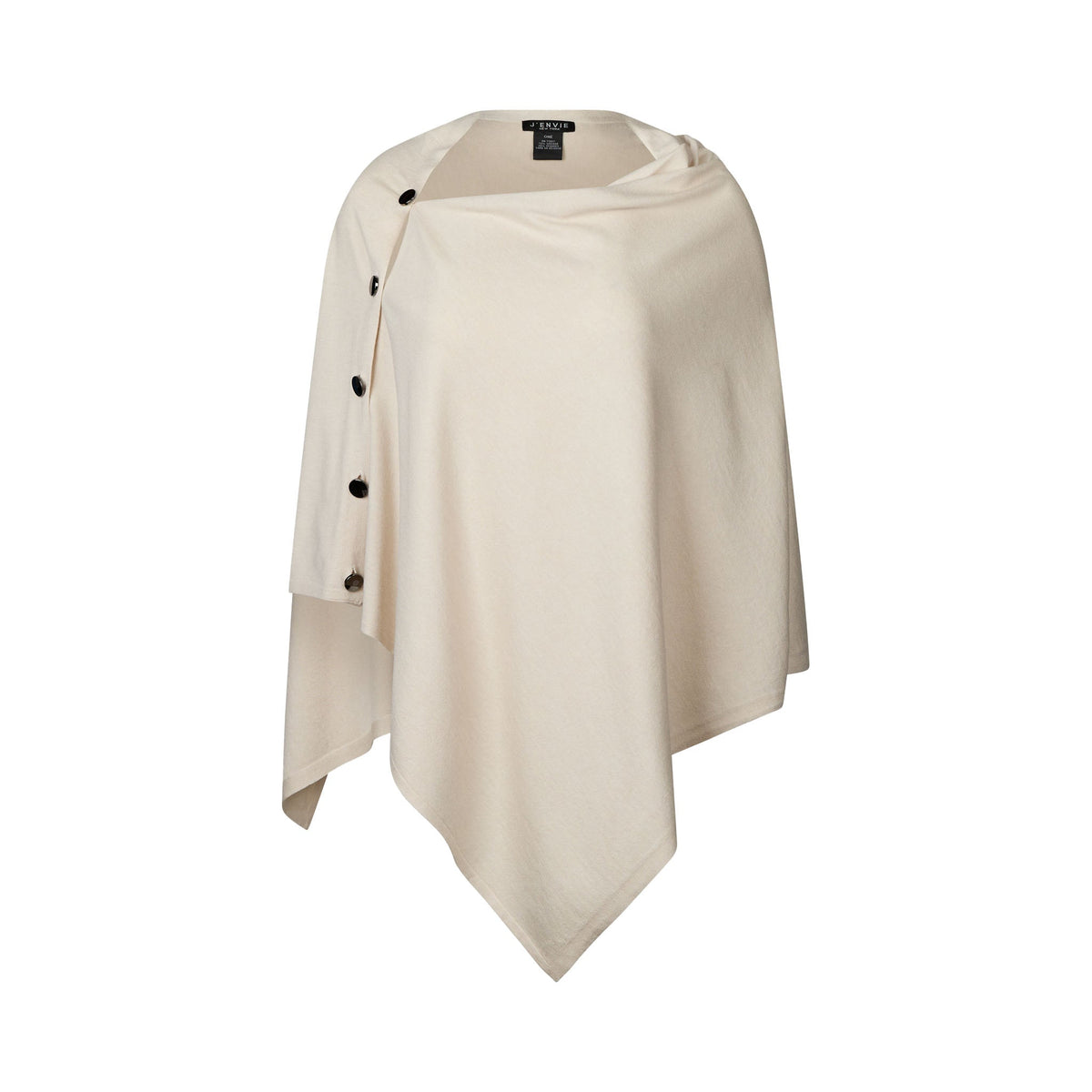 The Luzern Side-Button Poncho