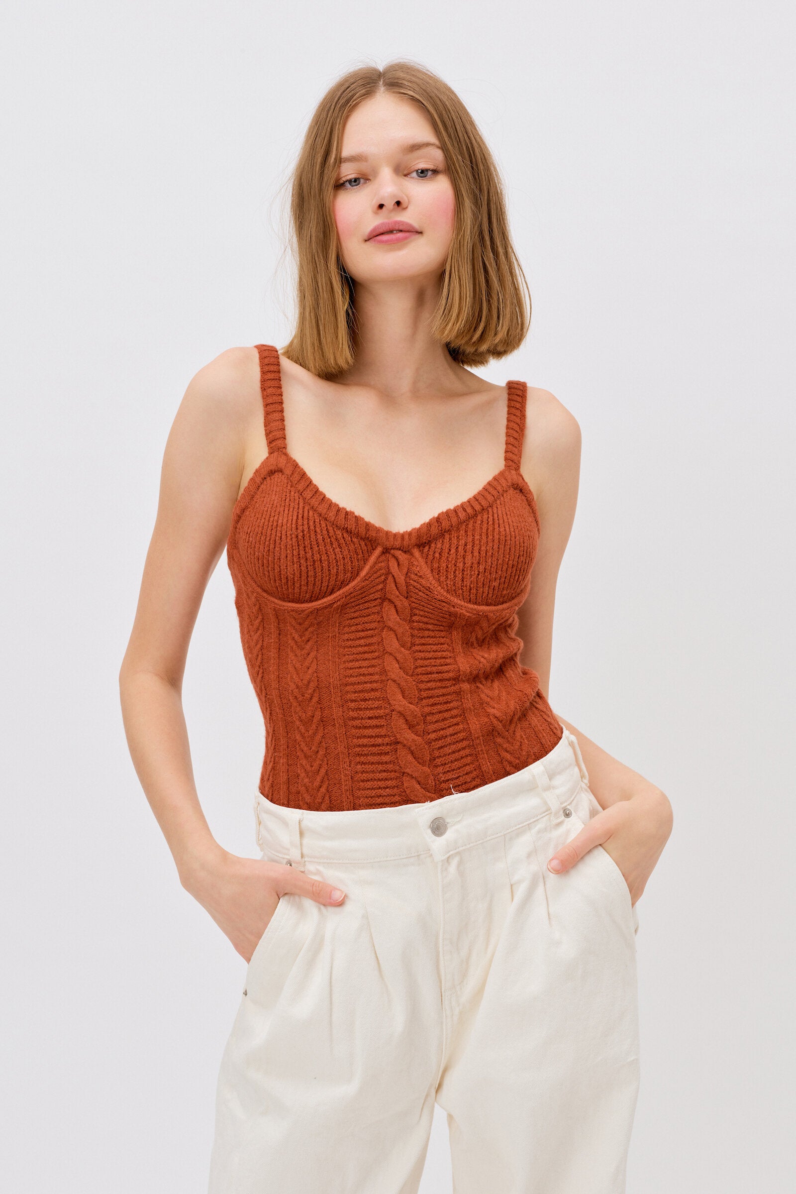 For Love & Lemons Karolina Tank Top