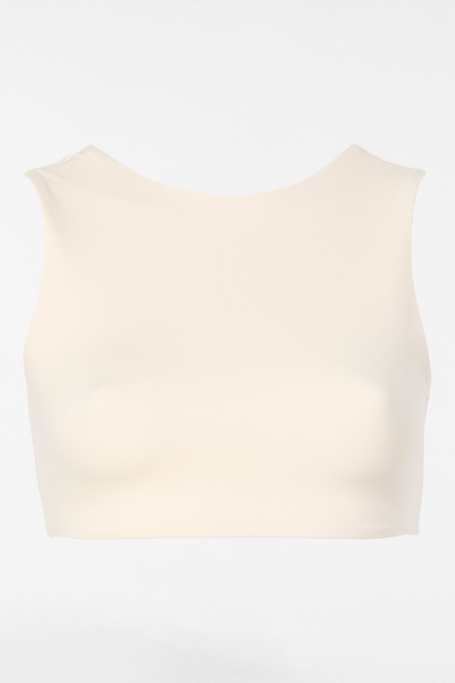 Calla Crop Cutout Bra - Canvas