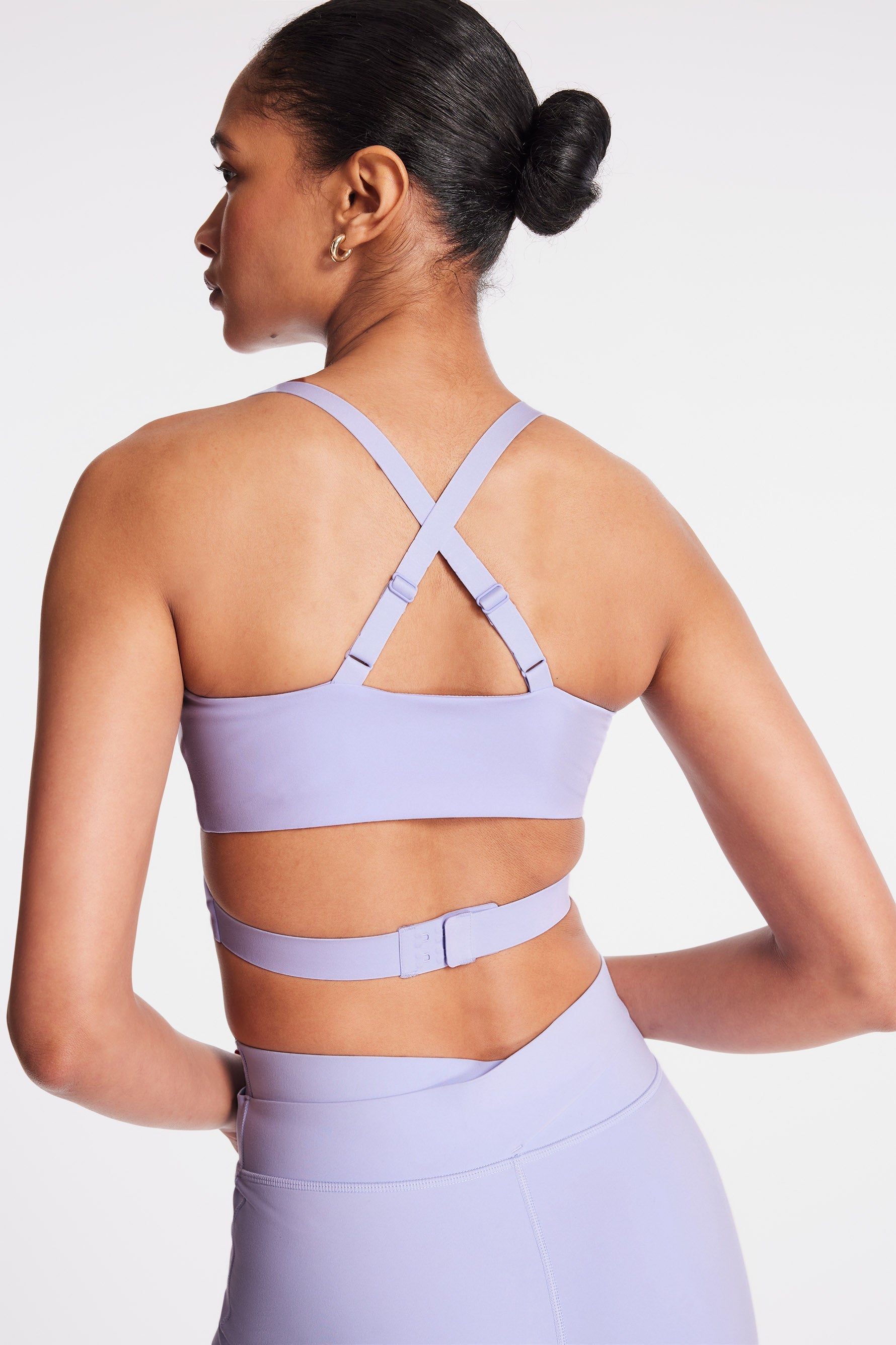 Luna Wrap Bra - Baby Lavender