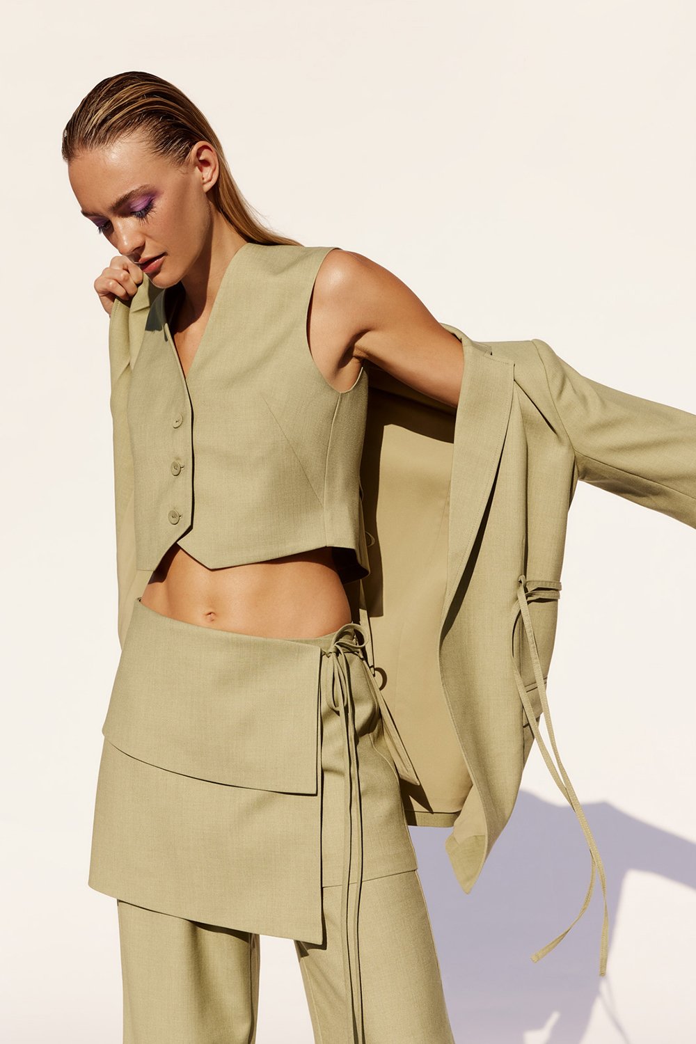 Significant Other Leighton Skirt - Sage